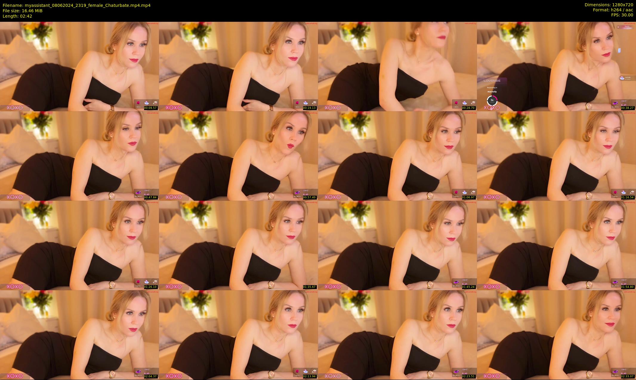 myassistant — 3 minute Chaturbate female cam show recording, 720p, Jun 8, 2024