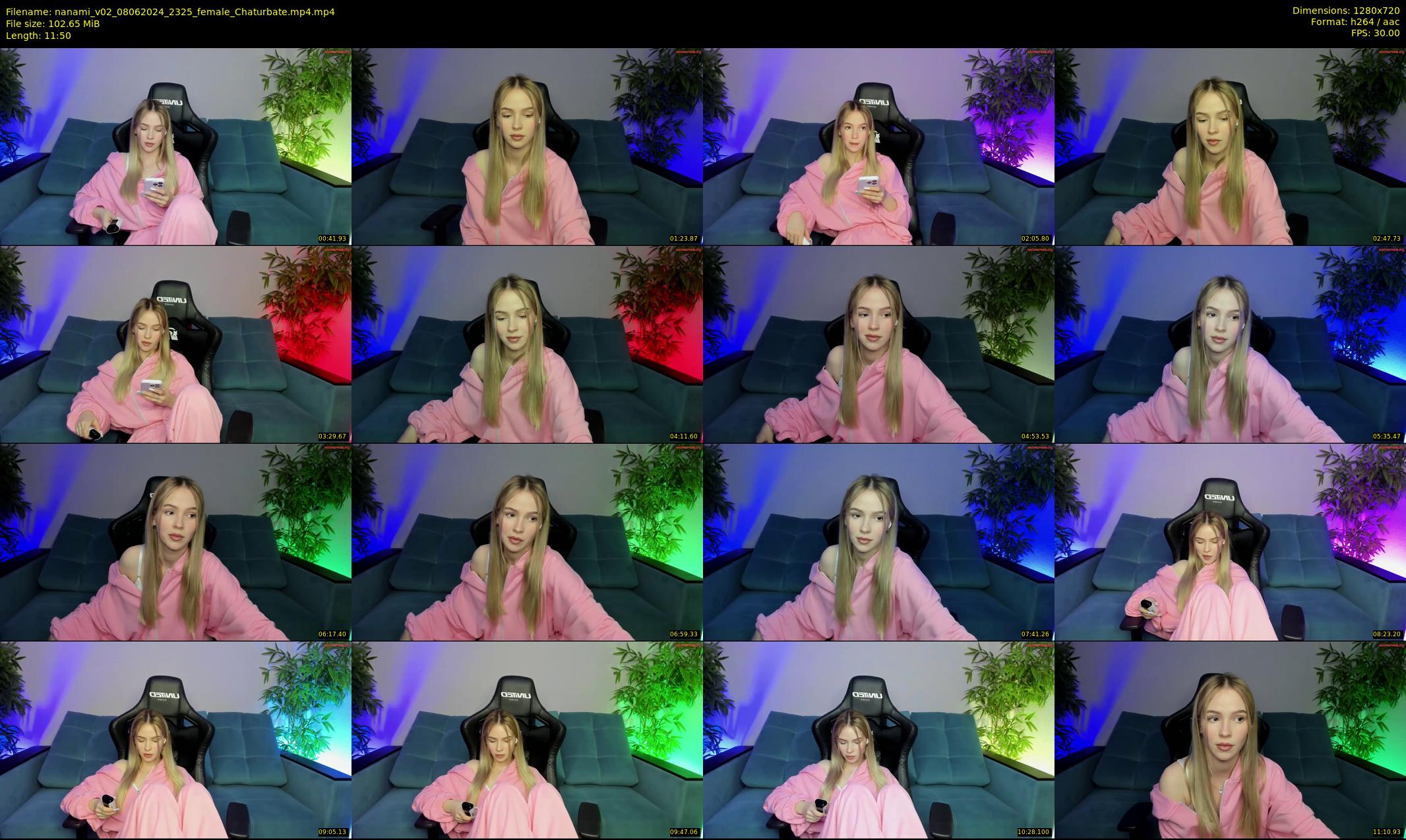 nanami_v02 — 12 minute Chaturbate couple cam show recording, 720p, Jun 8, 2024