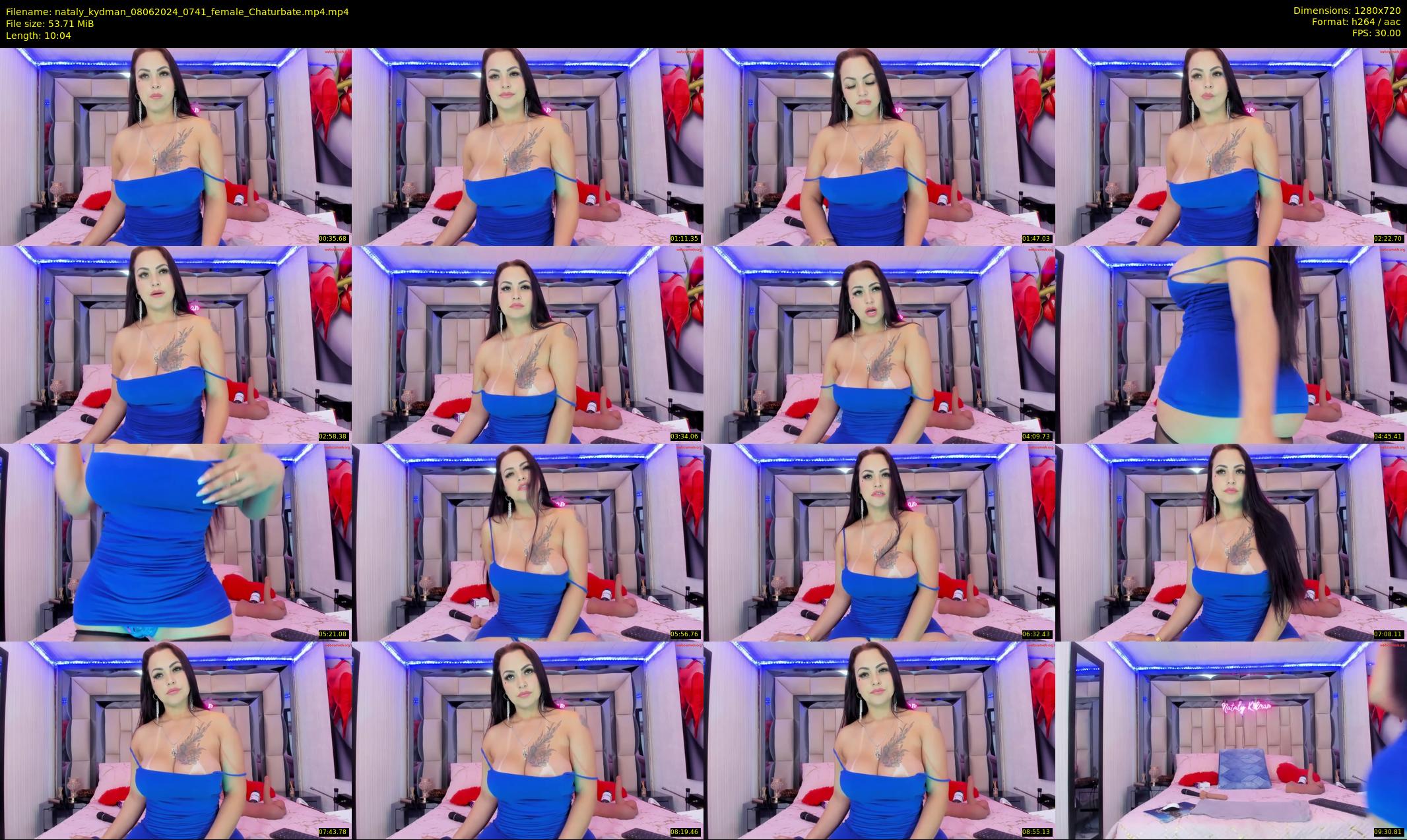nataly_kydman — 11 minute Chaturbate female cam show recording, 720p, Jun 8, 2024