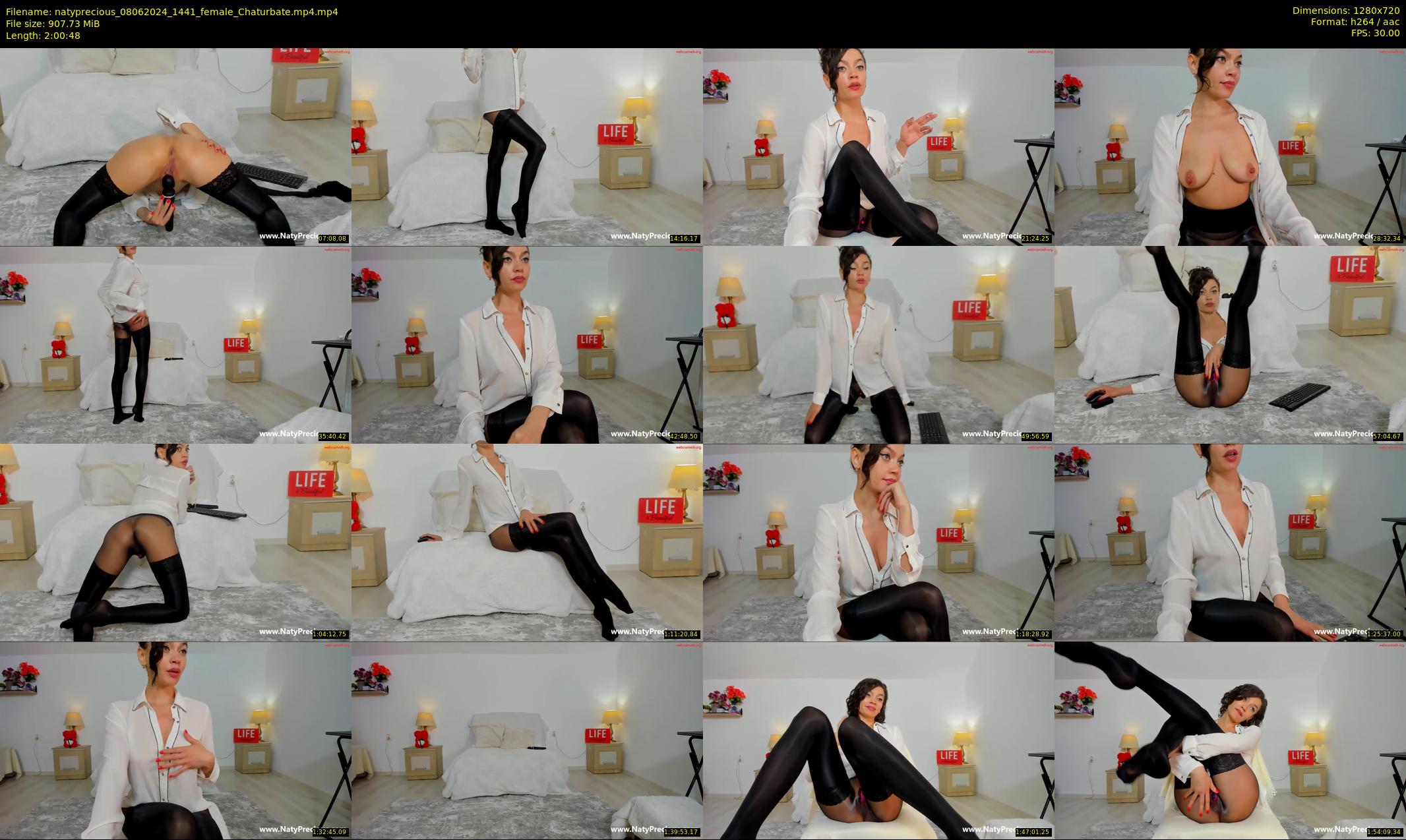 natyprecious — 121 minute Chaturbate female cam show recording, 720p, Jun 8, 2024