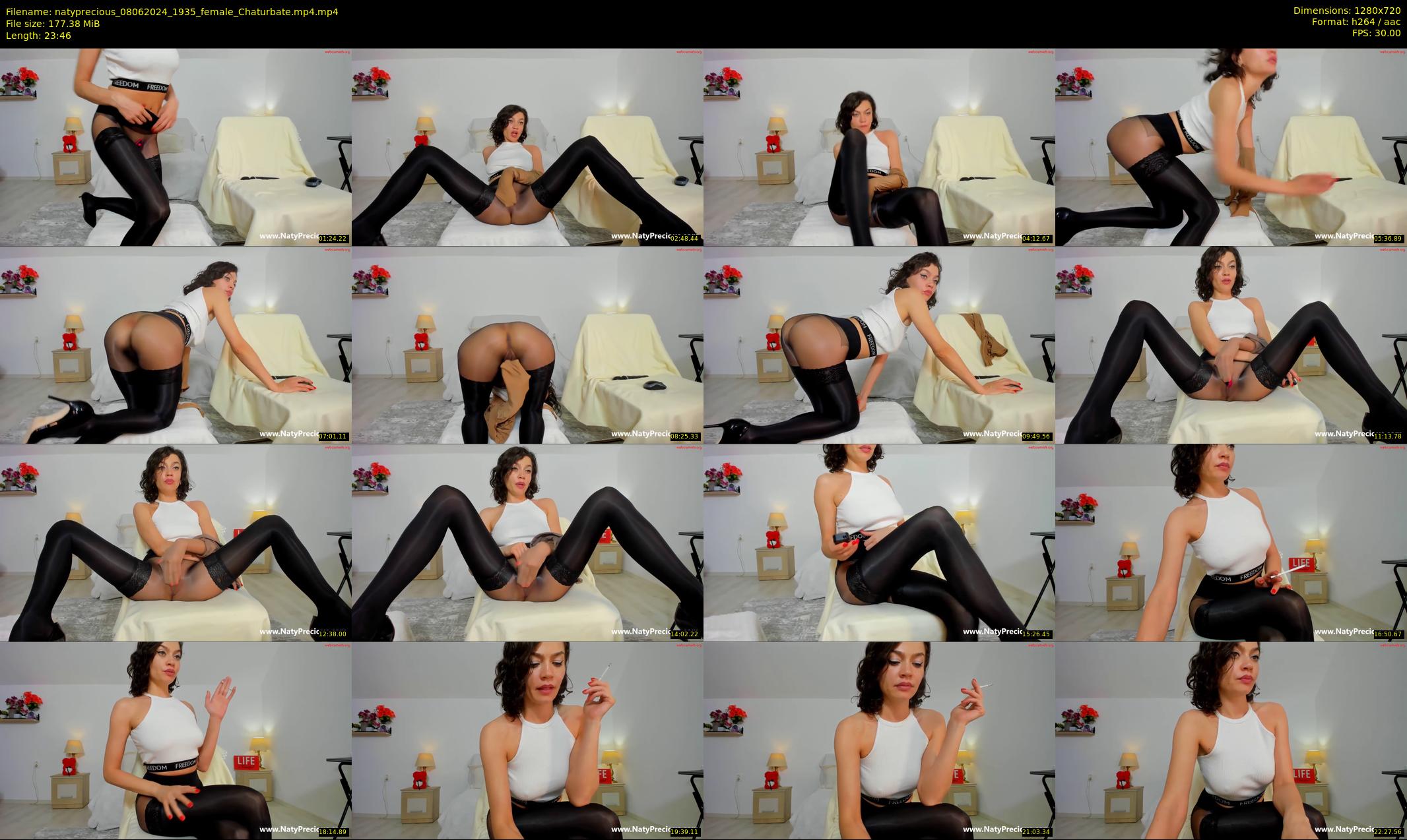 natyprecious — 24 minute Chaturbate female cam show recording, 720p, Jun 8, 2024