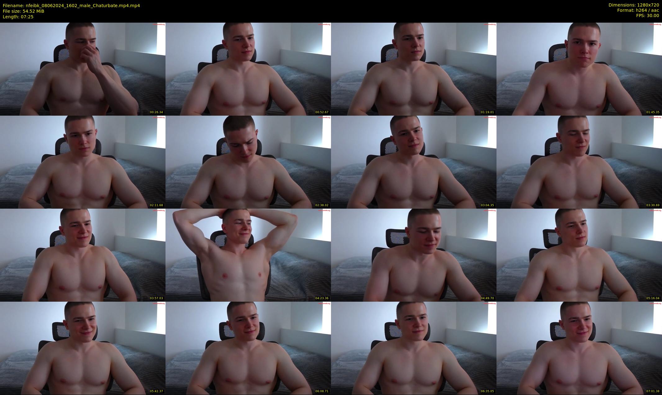 nfeibk — 8 minute Chaturbate male cam show recording, 720p, Jun 8, 2024