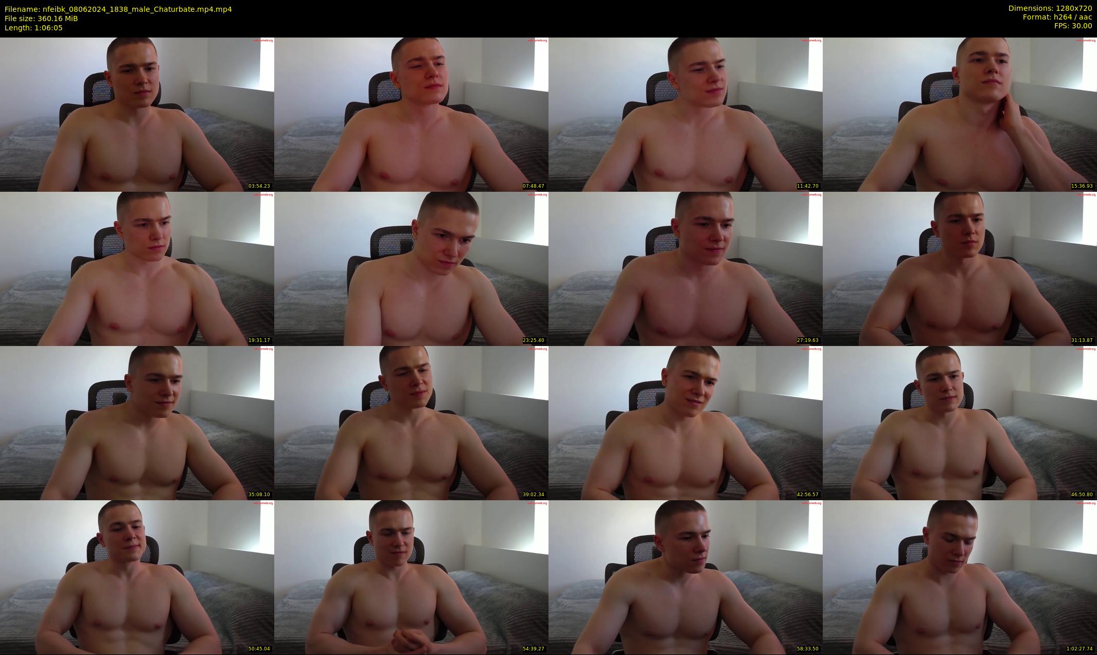 nfeibk — 67 minute Chaturbate male cam show recording, 720p, Jun 8, 2024