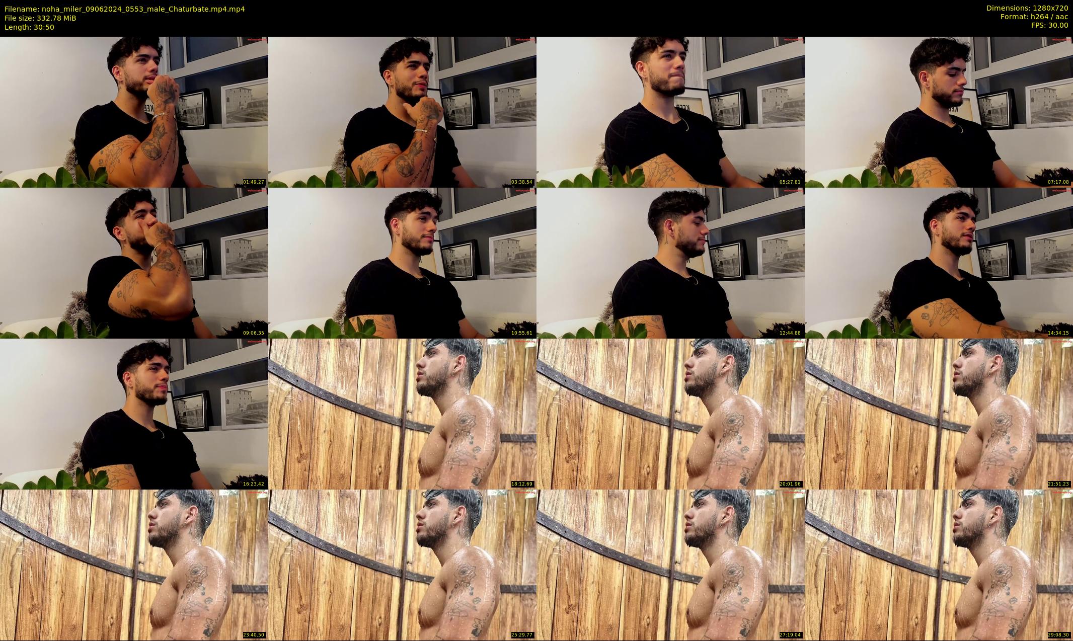 noha_miler — 31 minute Chaturbate male cam show recording, 720p, Jun 9, 2024