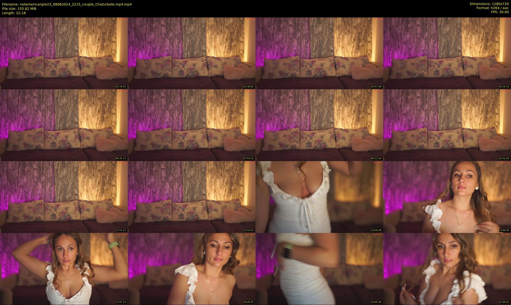 notamericanpie23 — 23 minute Chaturbate female cam show recording, 720p, Jun 8, 2024