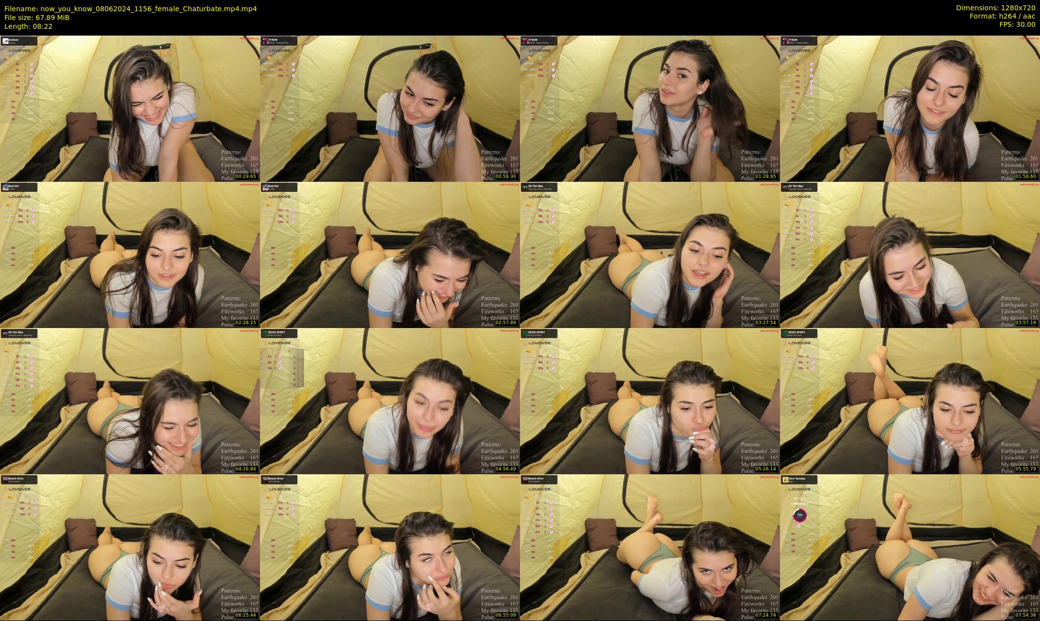 now_you_know — 9 minute Chaturbate female cam show recording, 720p, Jun 8, 2024
