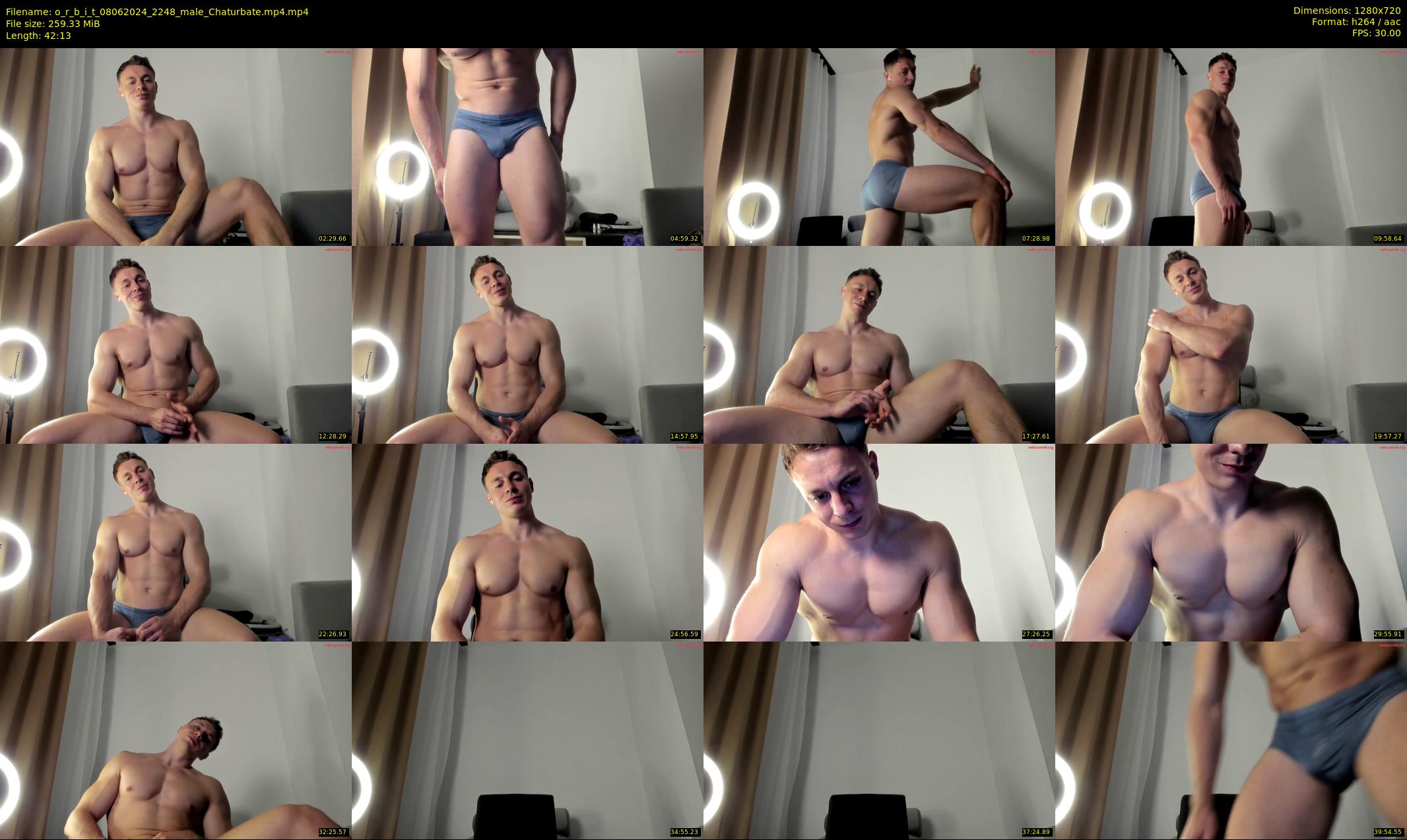 o_r_b_i_t — 43 minute Chaturbate male cam show recording, 720p, Jun 8, 2024