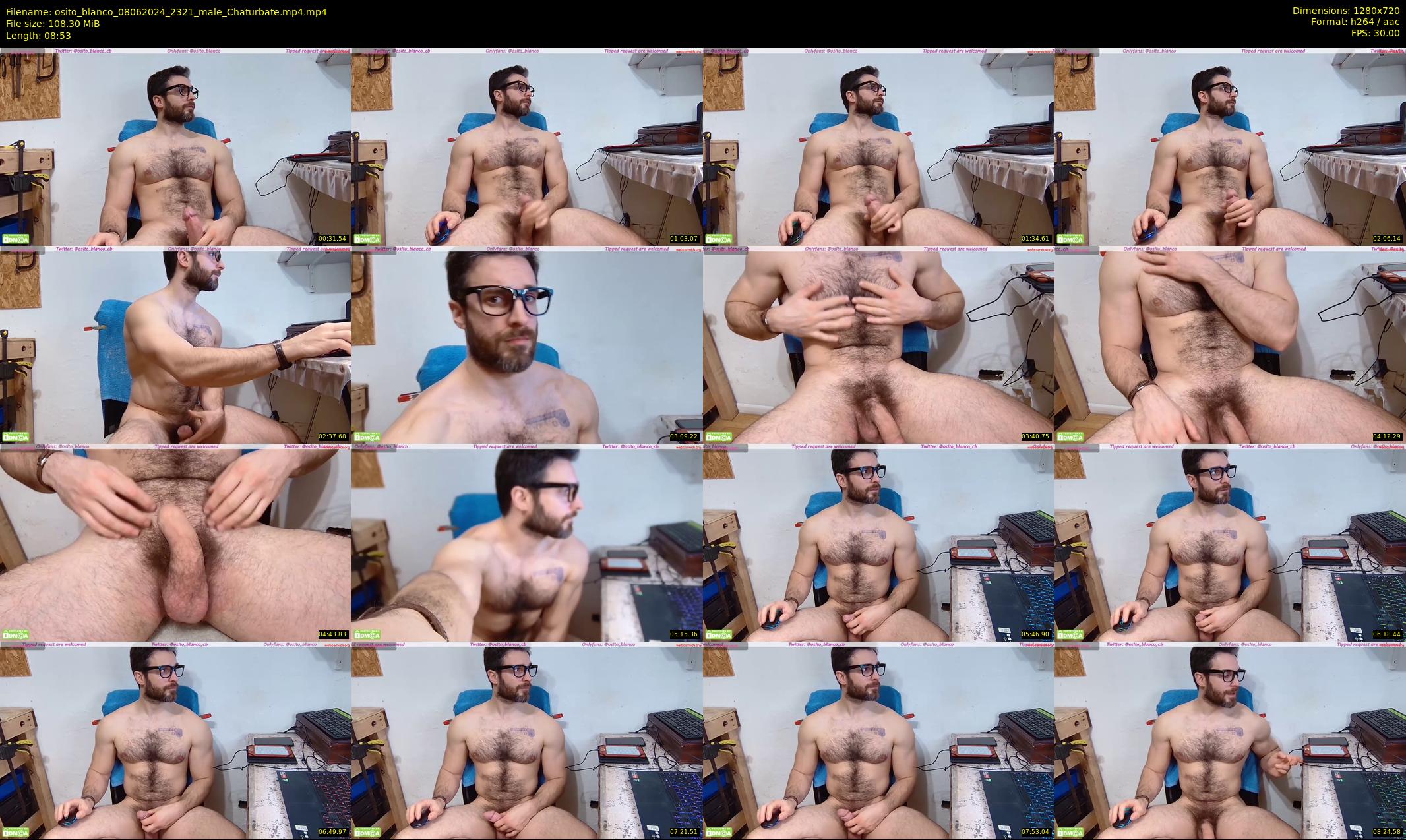 osito_blanco — 9 minute Chaturbate male cam show recording, 720p, Jun 8, 2024