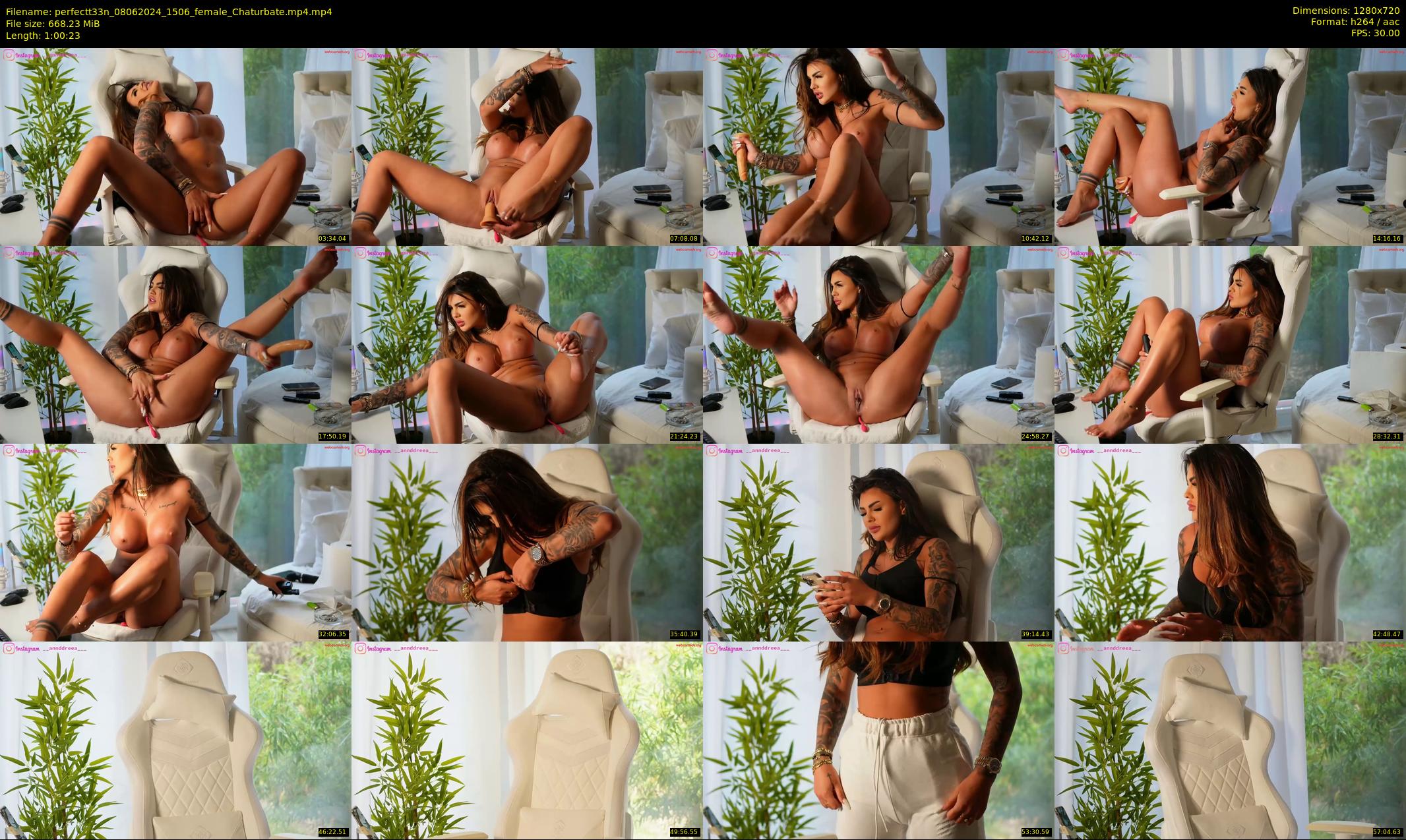 perfectt33n — 61 minute Chaturbate female cam show recording, 720p, Jun 8, 2024
