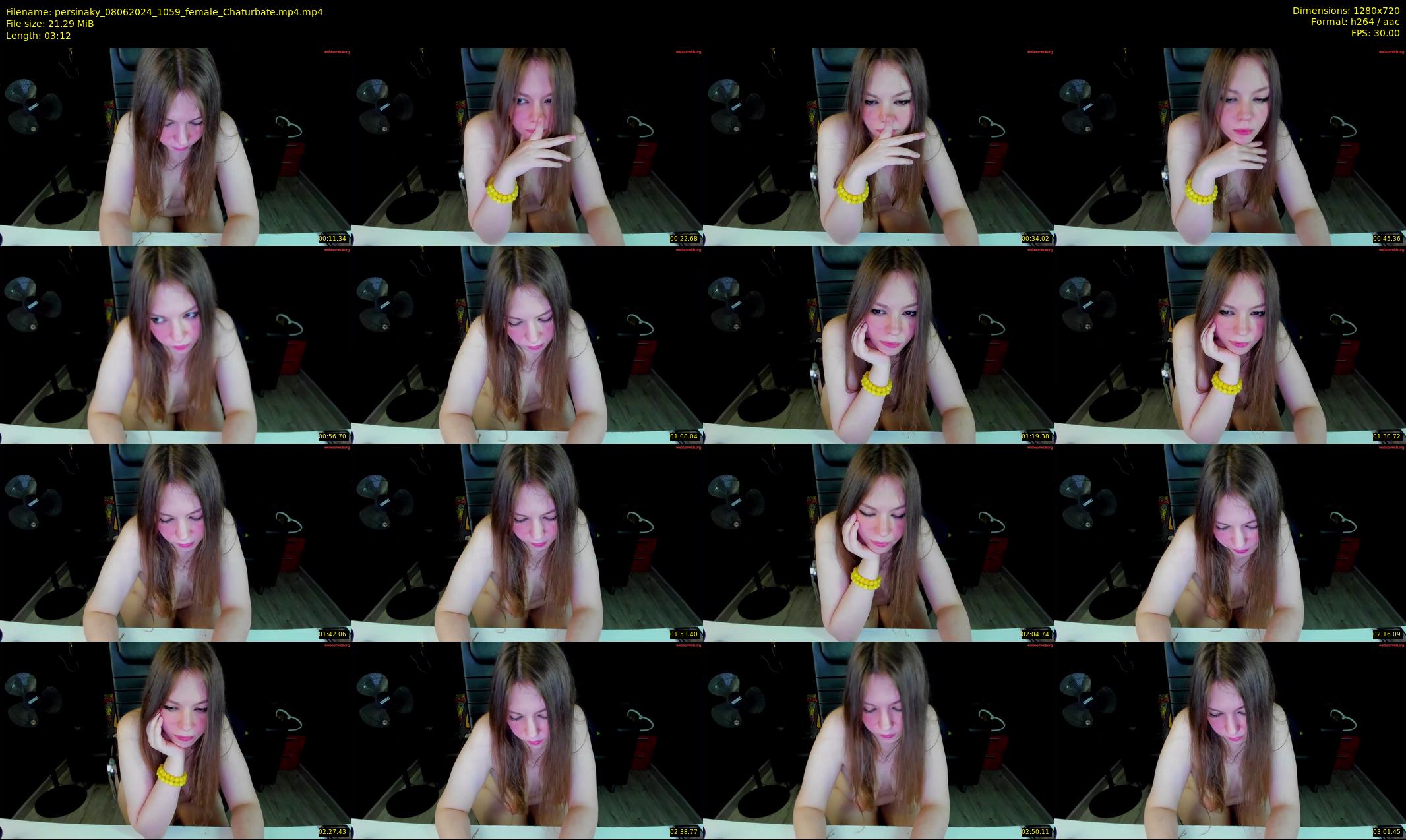 persinaky — 4 minute Chaturbate female cam show recording, 720p, Jun 8, 2024