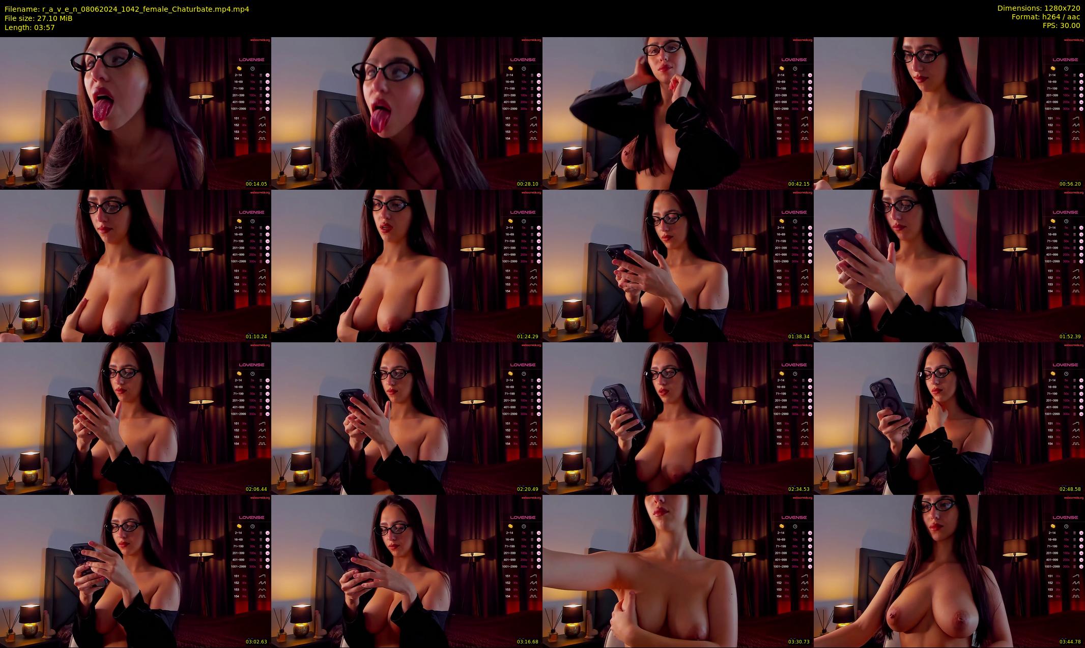 r_a_v_e_n — 4 minute Chaturbate female cam show recording, 720p, Jun 8, 2024