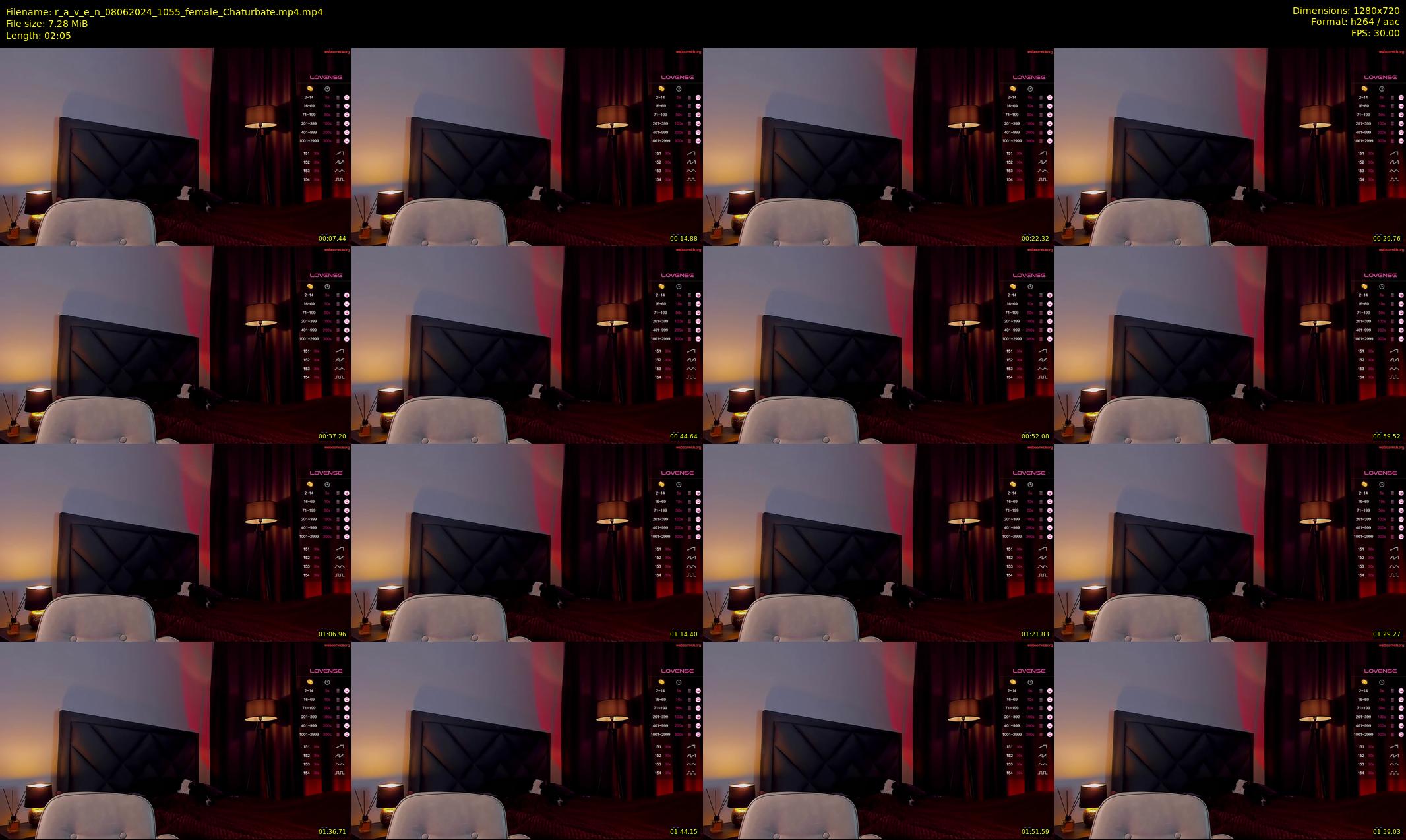 r_a_v_e_n — 3 minute Chaturbate female cam show recording, 720p, Jun 8, 2024