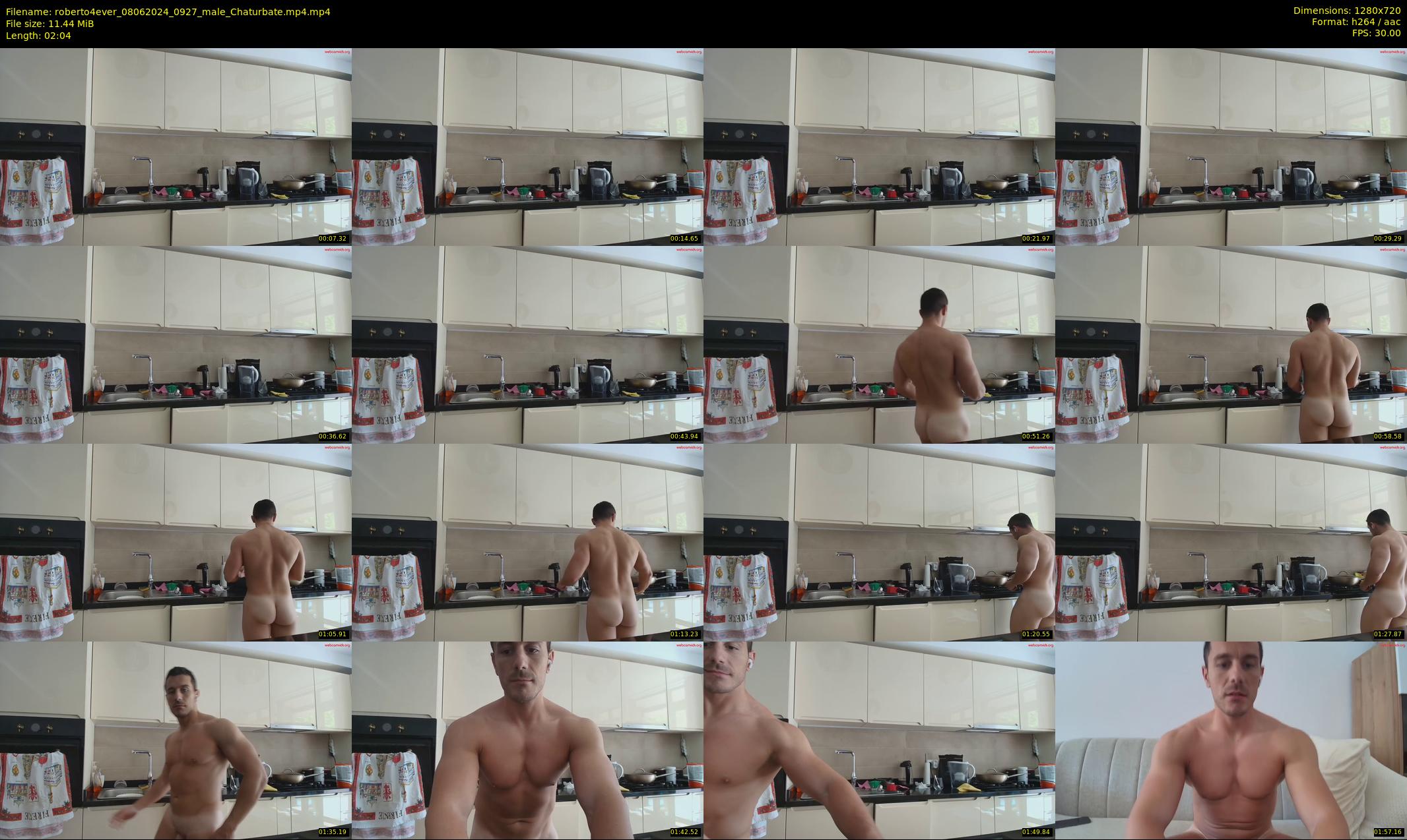 roberto4ever — 3 minute Chaturbate male cam show recording, 720p, Jun 8, 2024