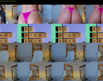 sammy_rios — 124 minute Chaturbate female cam show recording, 720p, Jun 9, 2024
