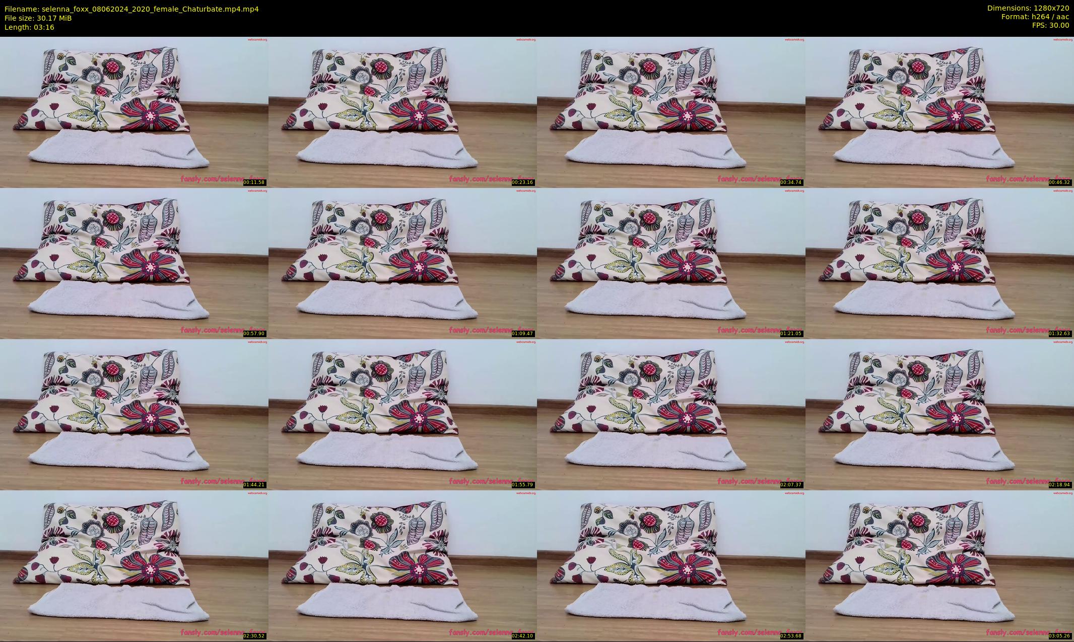 selenna_foxx — 4 minute Chaturbate female cam show recording, 720p, Jun 8, 2024
