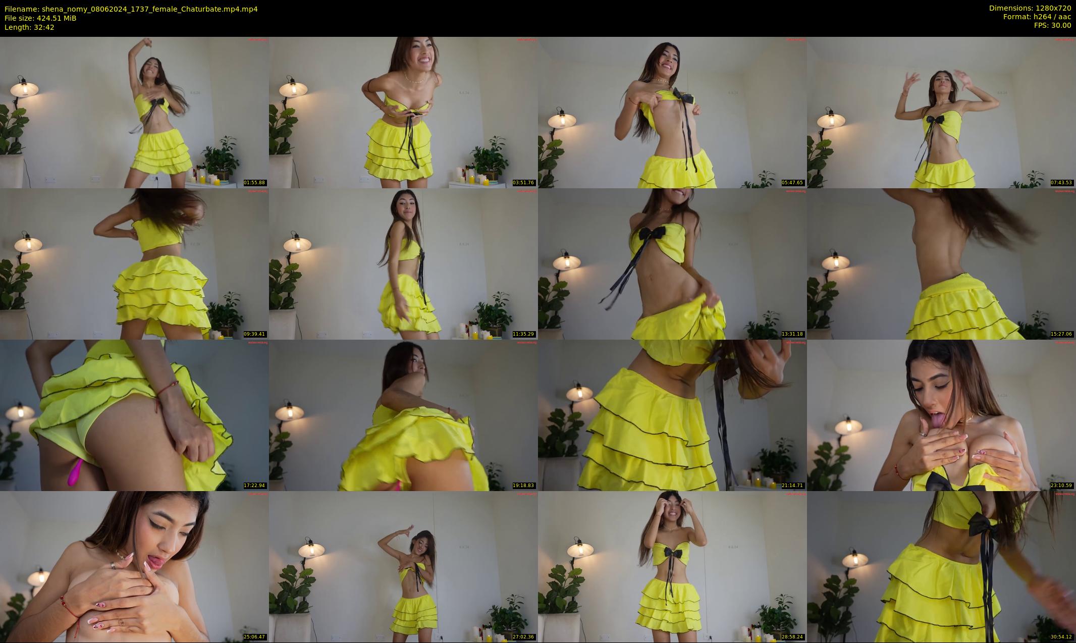 shena_nomy — 33 minute Chaturbate female cam show recording, 720p, Jun 8, 2024