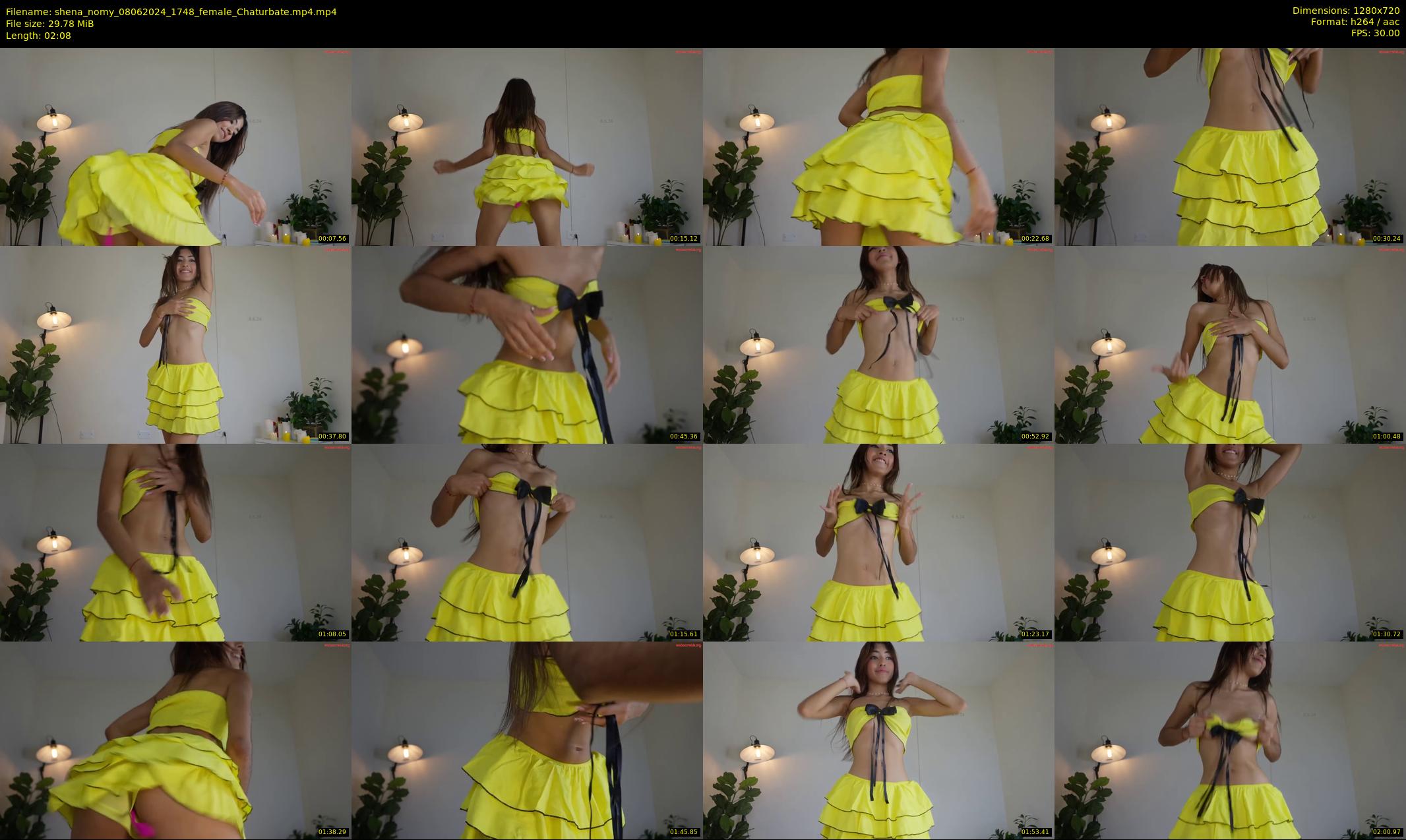 shena_nomy — 3 minute Chaturbate female cam show recording, 720p, Jun 8, 2024