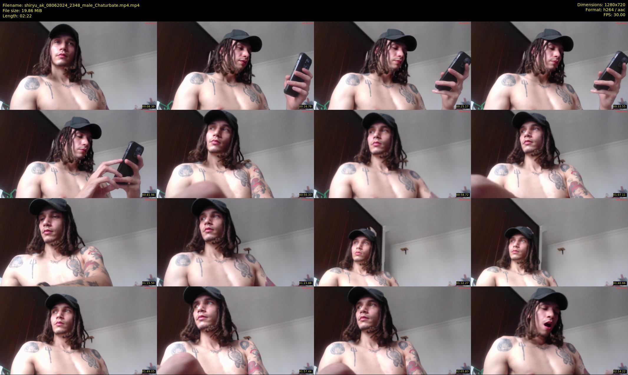 shiryu_ak — 3 minute Chaturbate male cam show recording, 720p, Jun 8, 2024