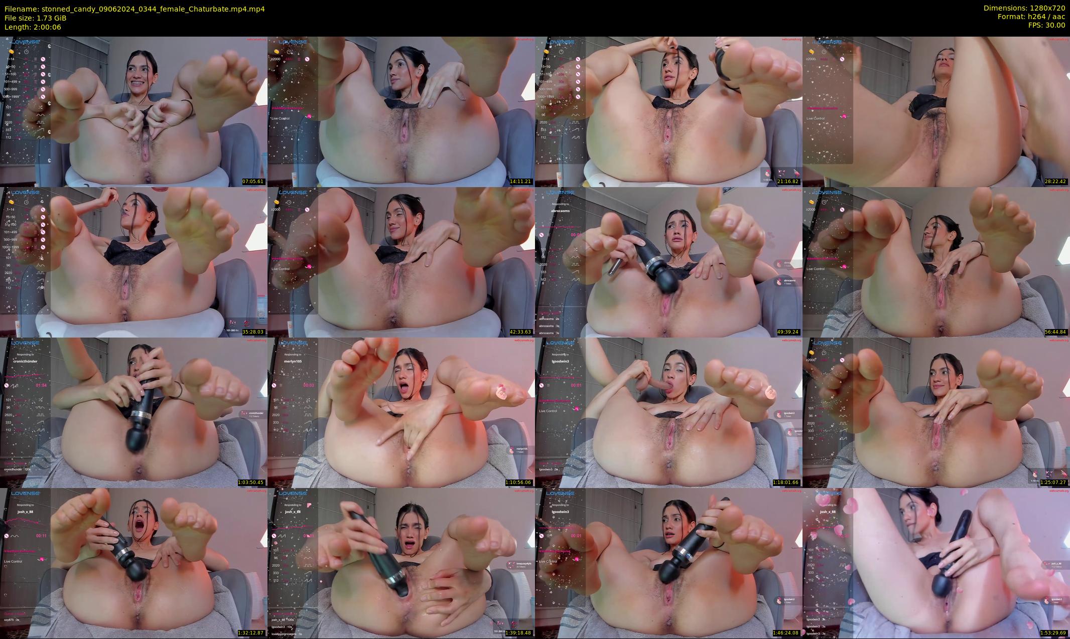 stonned_candy — 121 minute Chaturbate female cam show recording, 720p, Jun 9, 2024