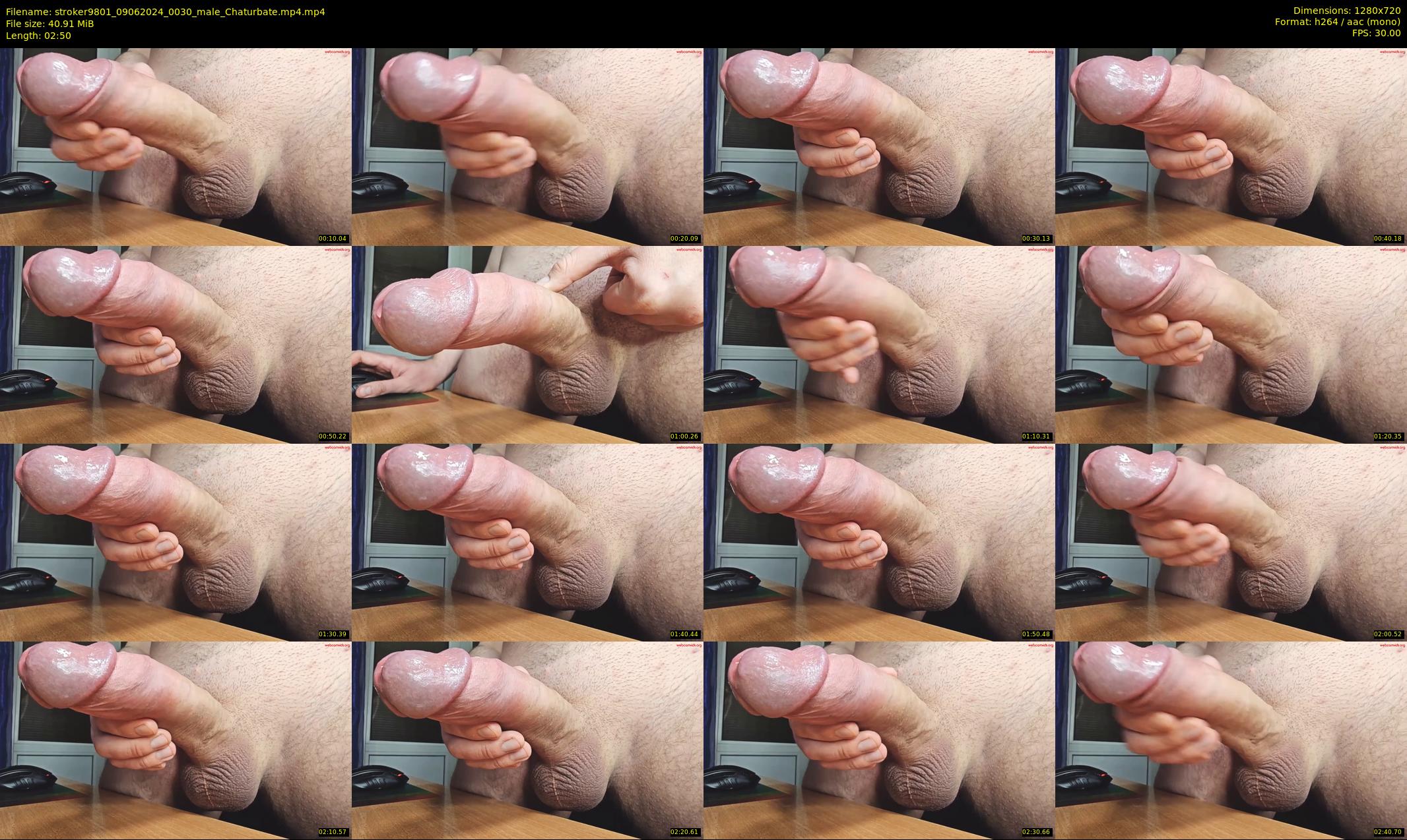 stroker9801 — 3 minute Chaturbate male cam show recording, 720p, Jun 9, 2024