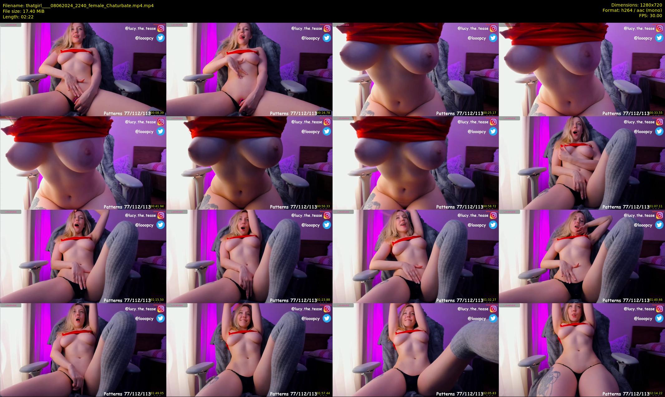 thatgirl___ — 3 minute Chaturbate female cam show recording, 720p, Jun 8, 2024