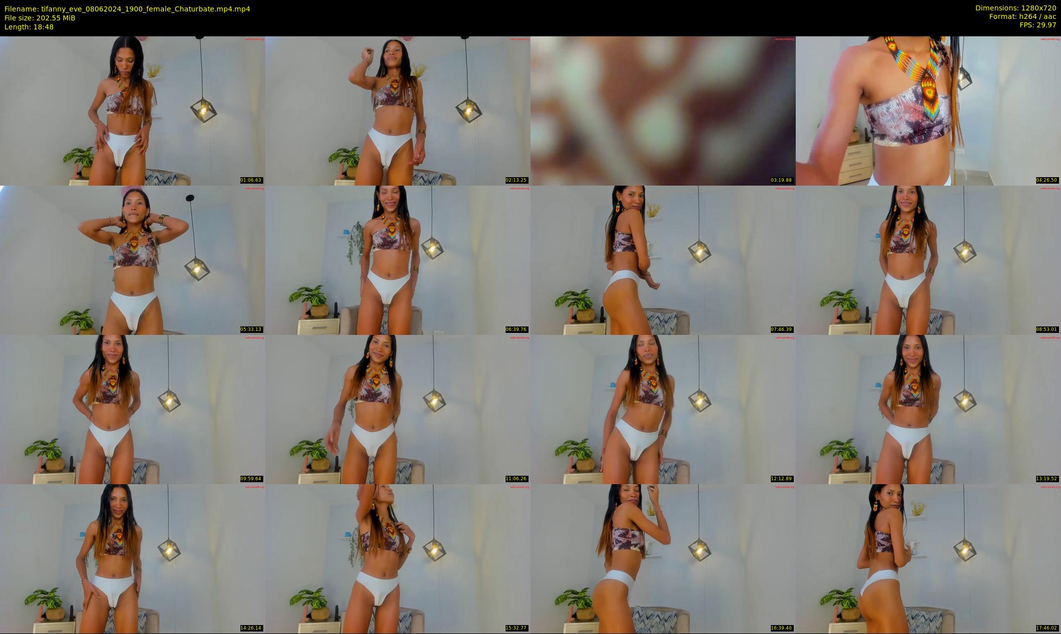 tifanny_eve — 19 minute Chaturbate female cam show recording, 720p, Jun 8, 2024