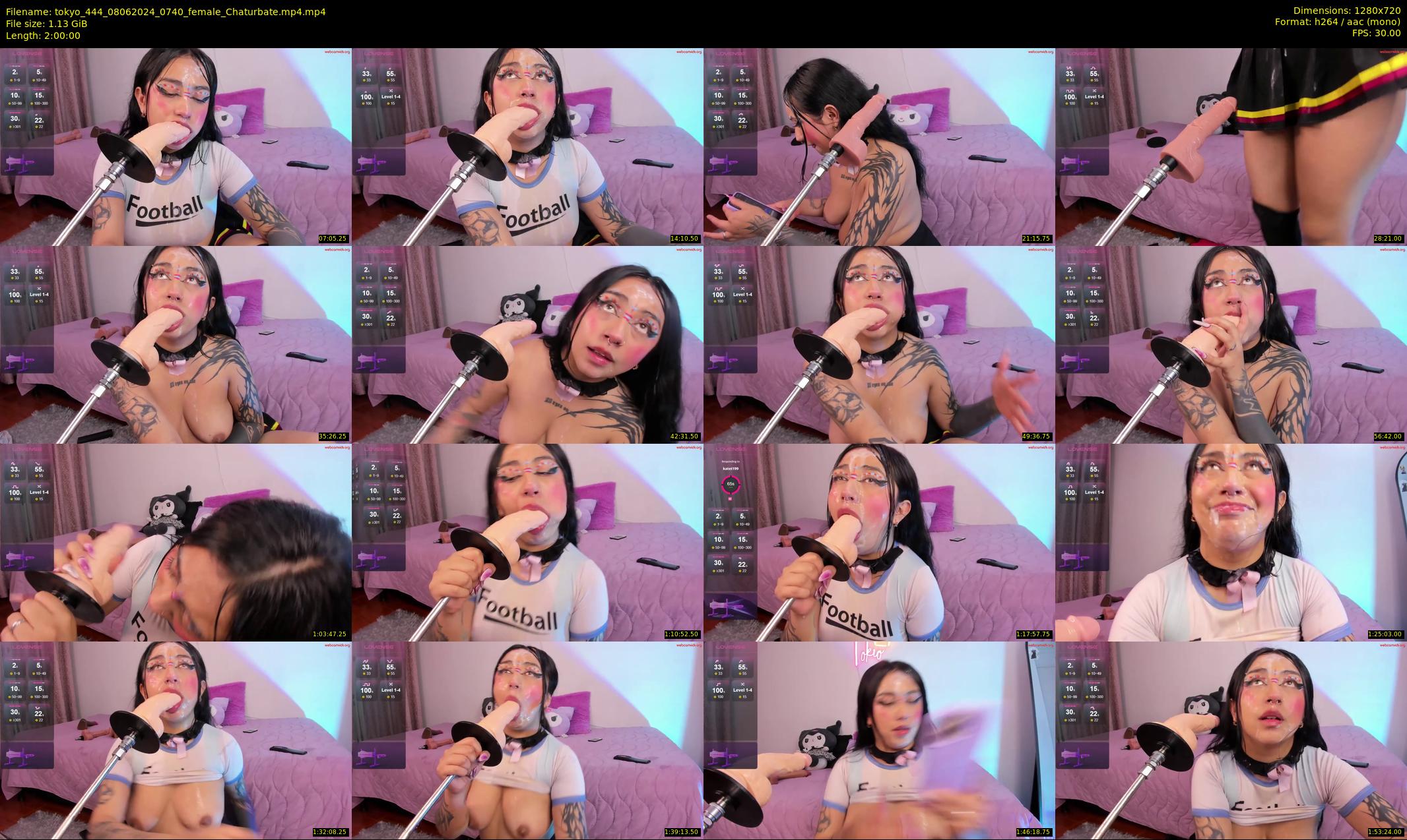 tokyo_444 — 120 minute Chaturbate female cam show recording, 720p, Jun 8, 2024