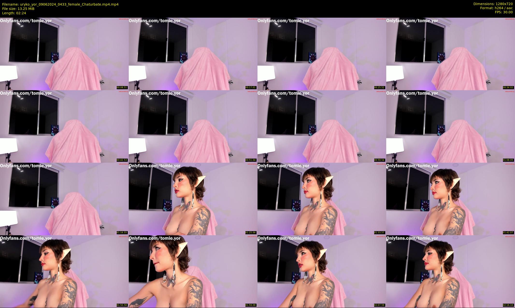 uryko_yor — 3 minute Chaturbate female cam show recording, 720p, Jun 9, 2024