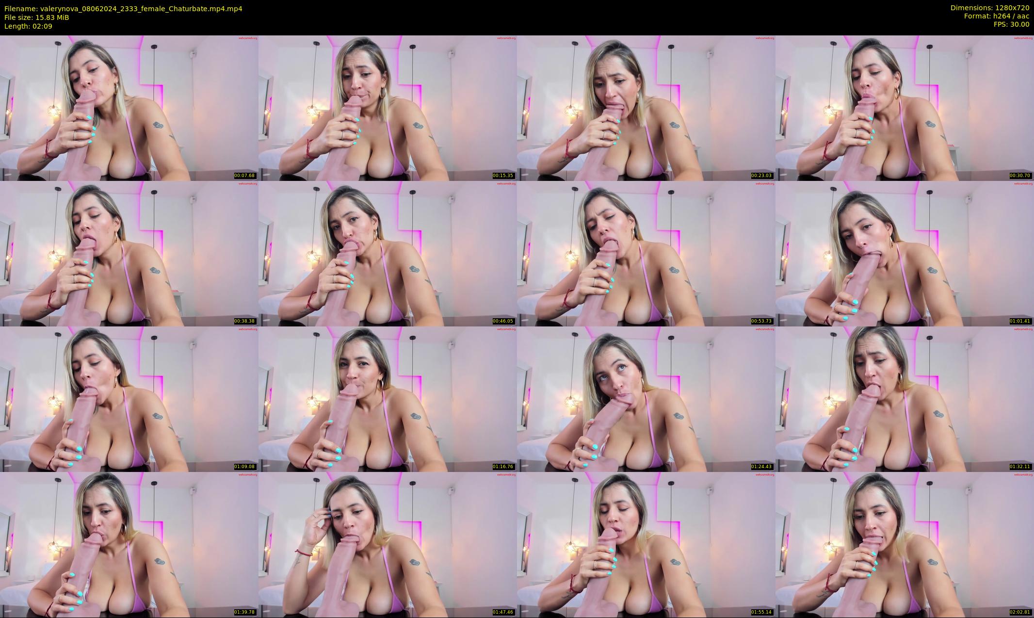 valerynova — 3 minute Chaturbate female cam show recording, 720p, Jun 8, 2024