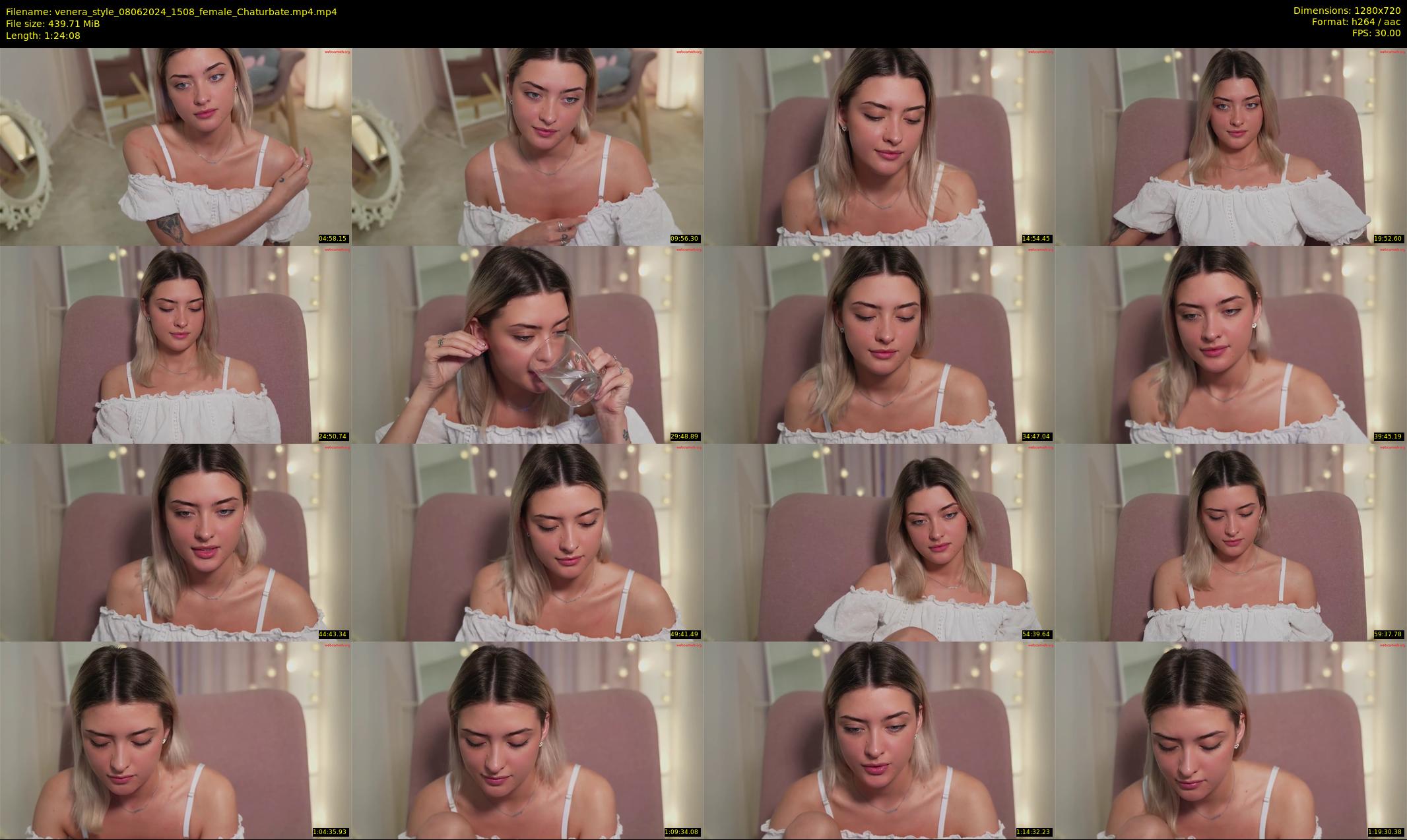 venera_style — 85 minute Chaturbate female cam show recording, 720p, Jun 8, 2024