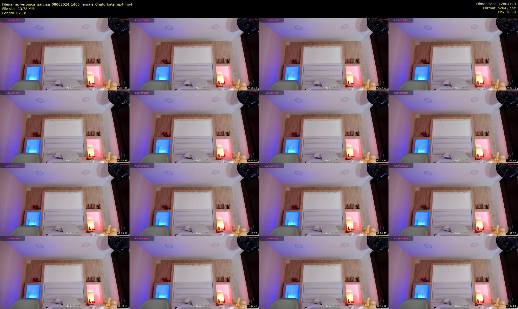 veronica_garciaa — 3 minute Chaturbate female cam show recording, 720p, Jun 8, 2024