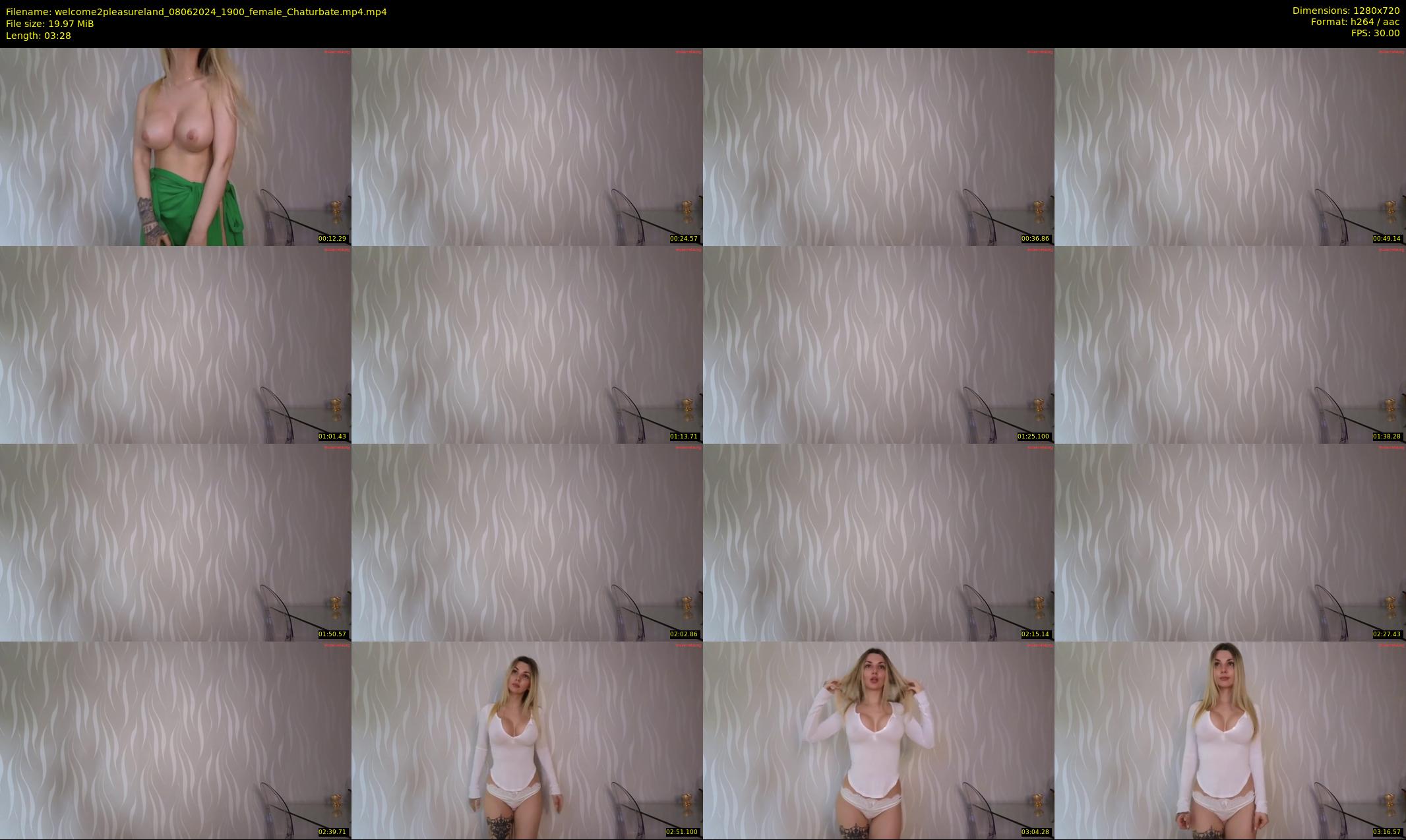 welcome2pleasureland — 4 minute Chaturbate female cam show recording, 720p, Jun 8, 2024