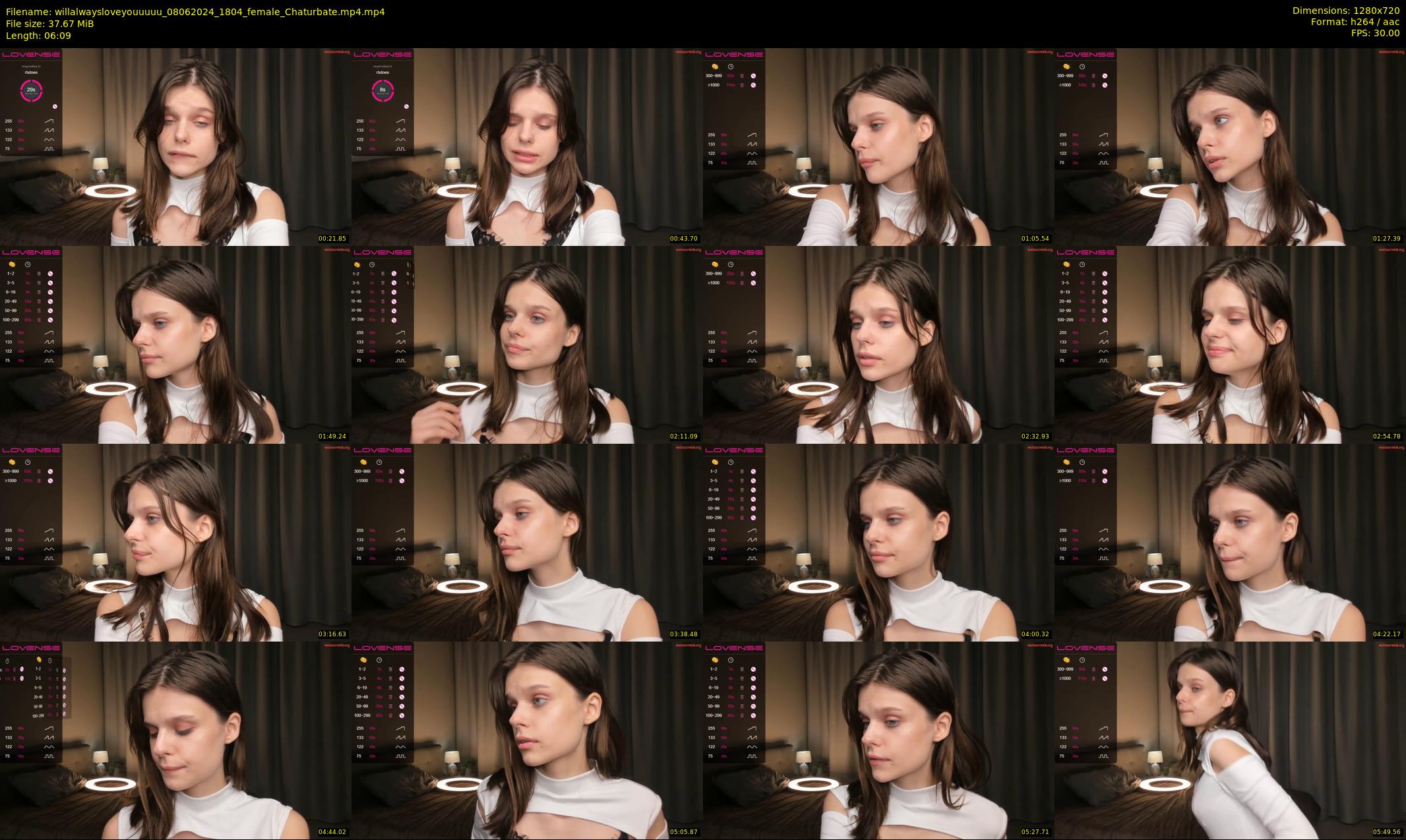 willalwaysloveyouuuuu — 7 minute Chaturbate female cam show recording, 720p, Jun 8, 2024