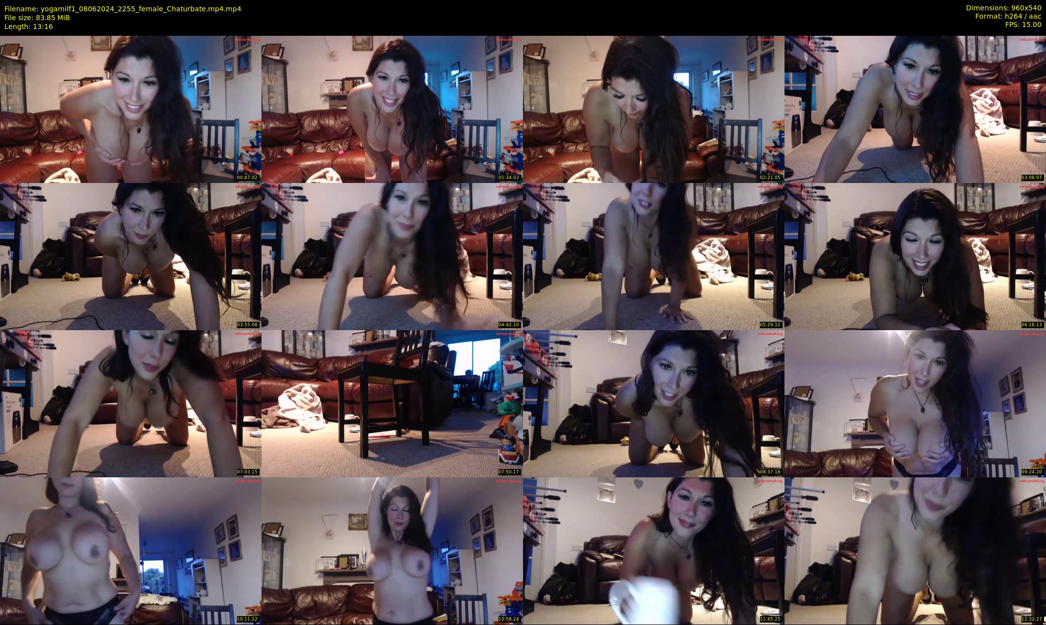 yogamilf1 — 14 minute Chaturbate female cam show recording, 480p, Jun 8, 2024
