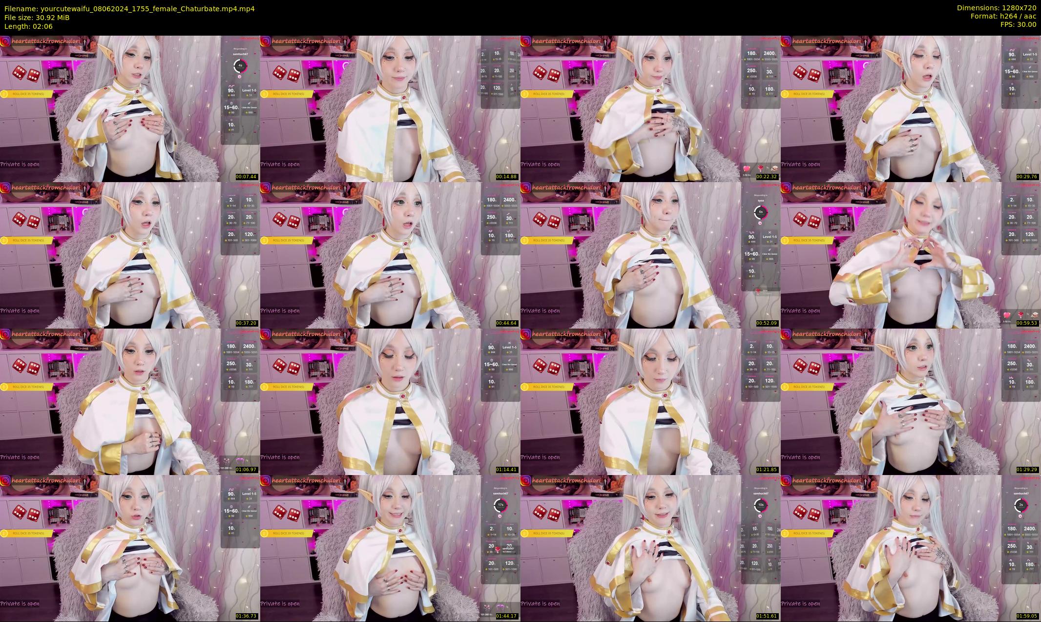 yourcutewaifu — 3 minute Chaturbate female cam show recording, 720p, Jun 8, 2024