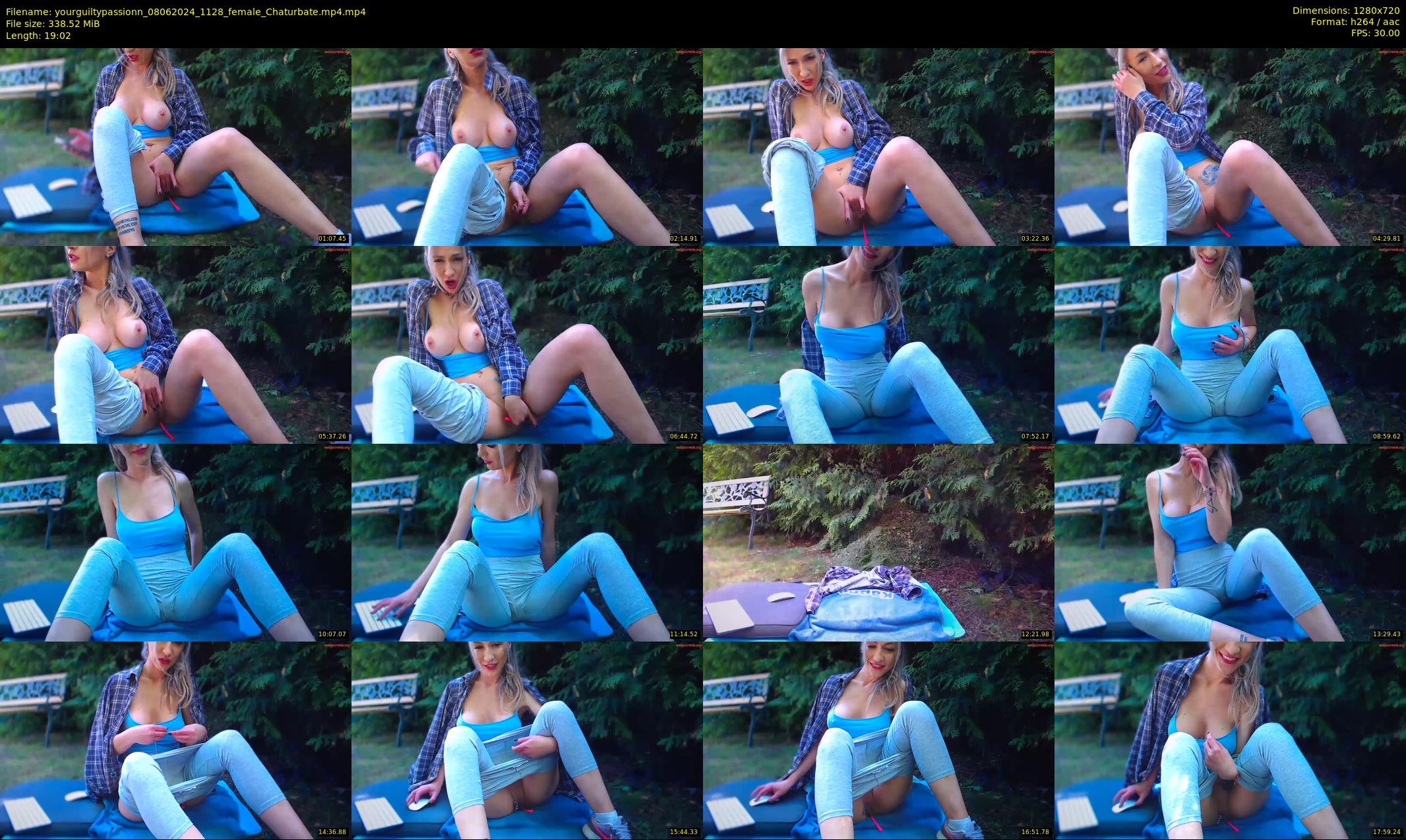 yourguiltypassionn — 20 minute Chaturbate female cam show recording, 720p, Jun 8, 2024