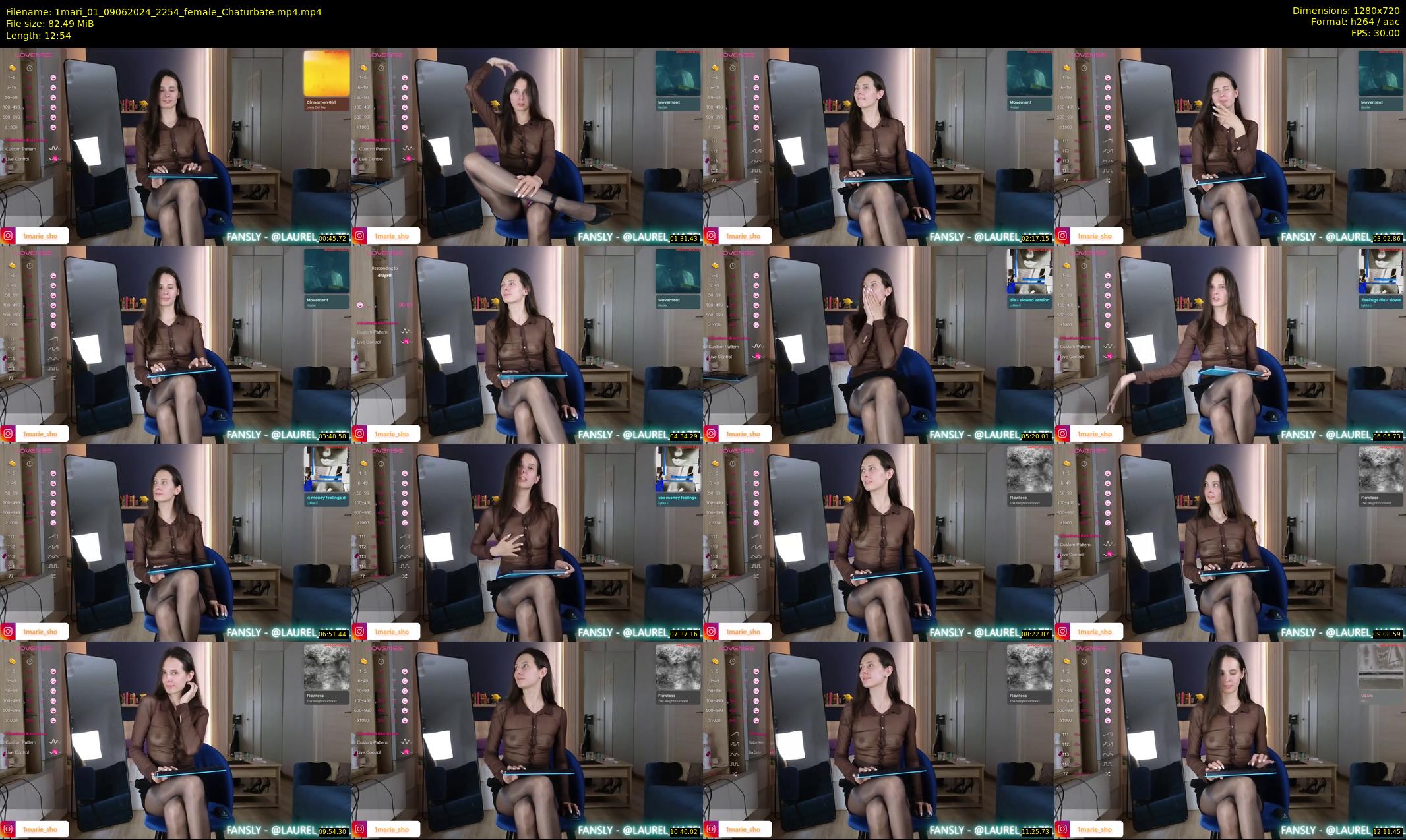 1mari_01 — 13 minute Chaturbate female cam show recording, 720p, Jun 9, 2024
