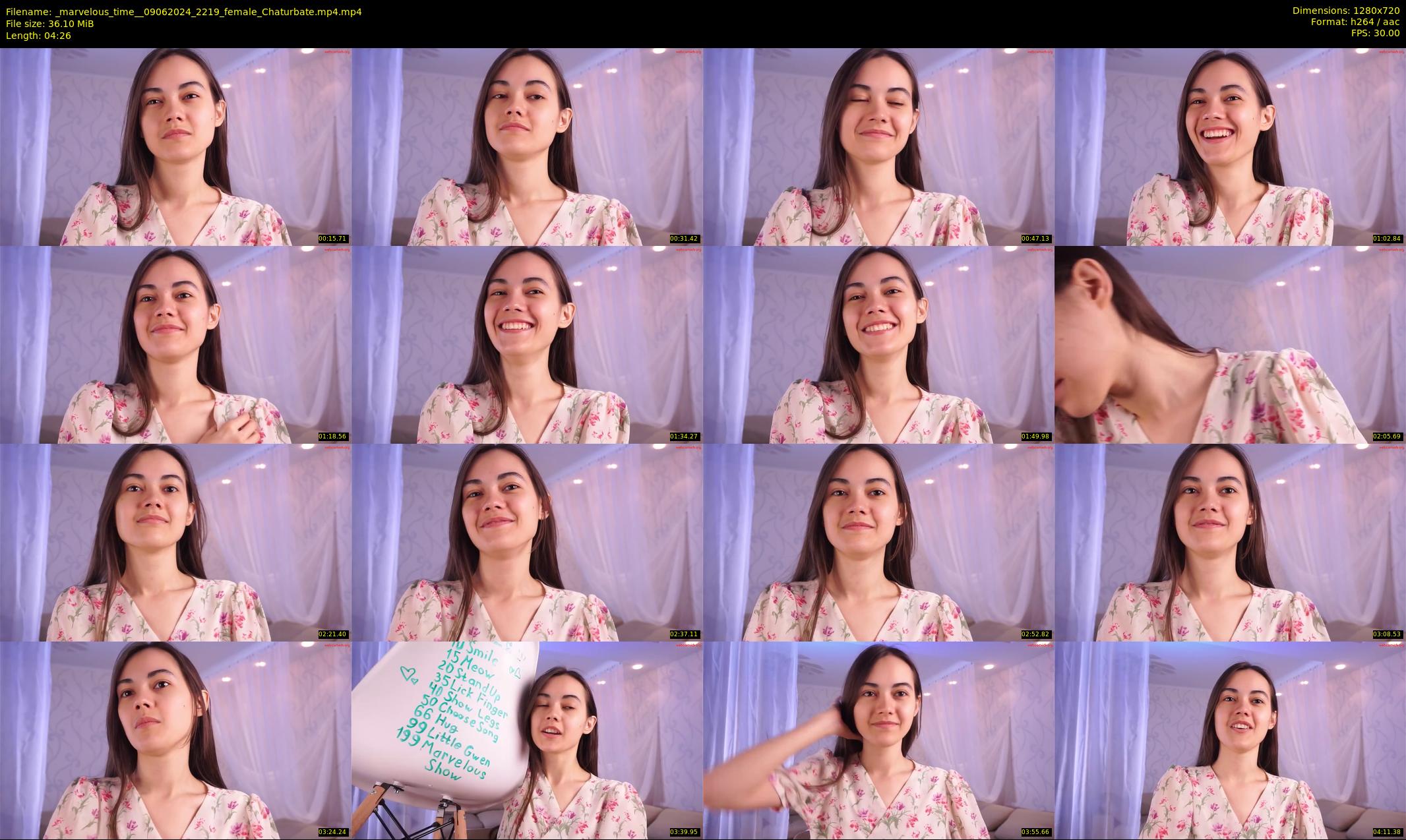 _marvelous_time_ — 5 minute Chaturbate female cam show recording, 720p, Jun 9, 2024