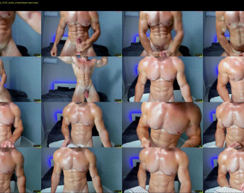 adam_muscle_ — 24 minute Chaturbate male cam show recording, 720p, Jun 9, 2024