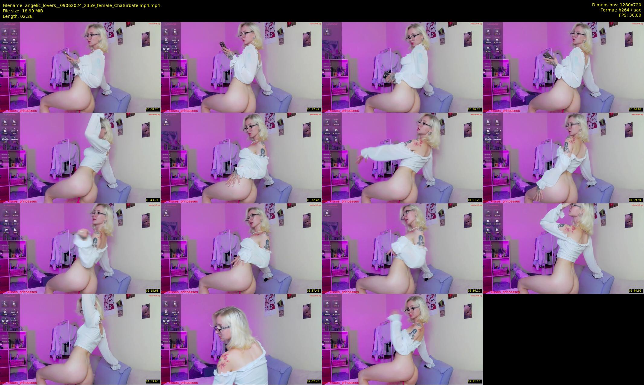 angelic_lovers_ — 3 minute Chaturbate couple cam show recording, 720p, Jun 9, 2024