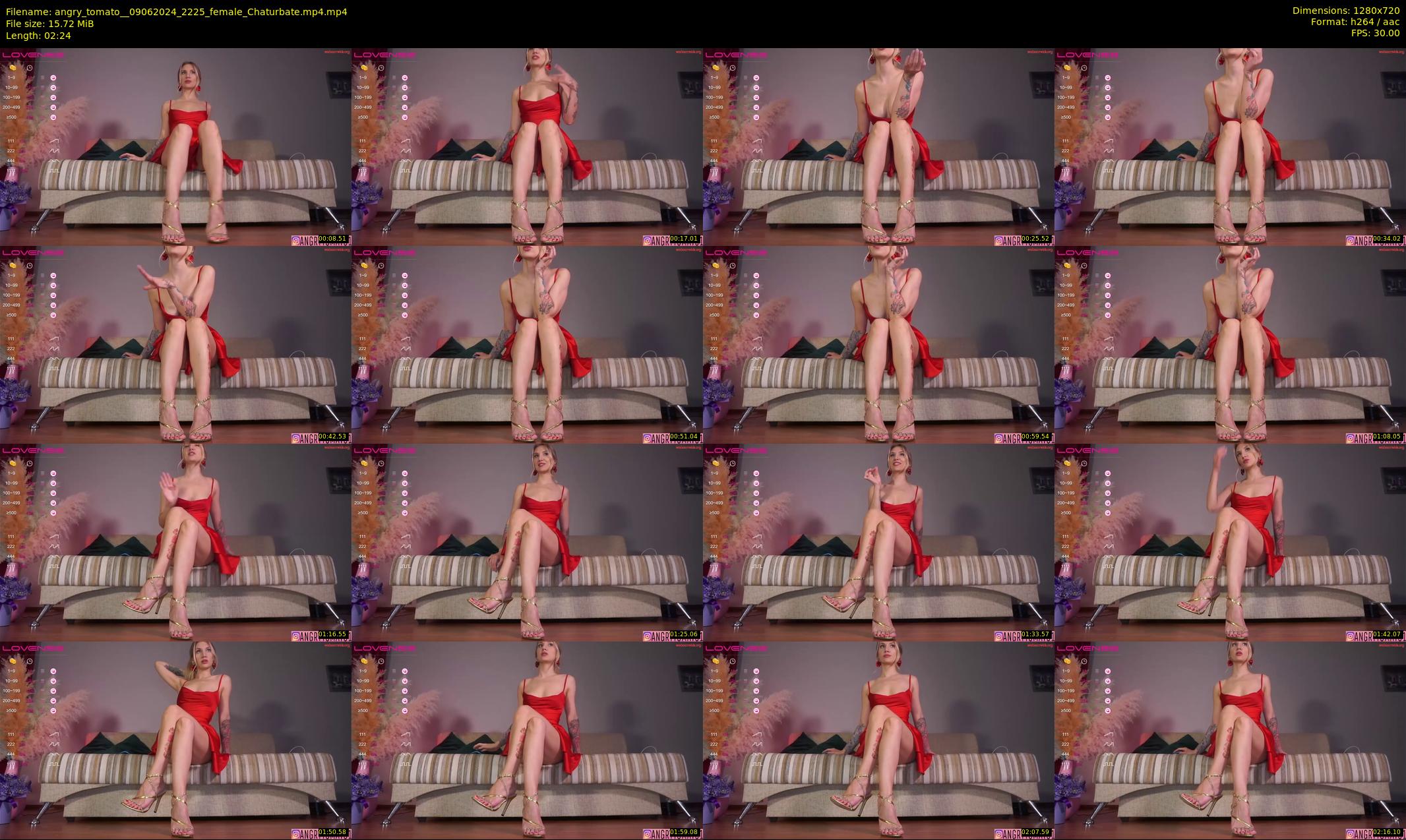 angry_tomato_ — 3 minute Chaturbate female cam show recording, 720p, Jun 9, 2024