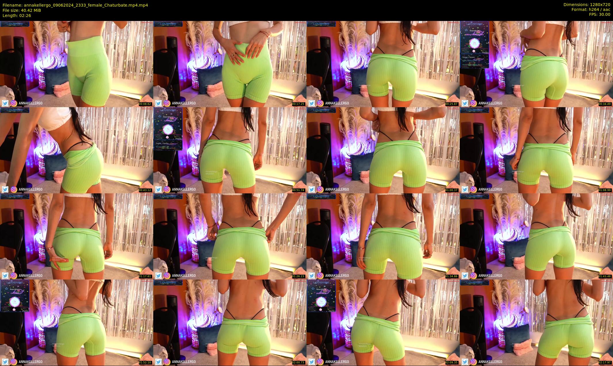 annakellergo — 3 minute Chaturbate female cam show recording, 720p, Jun 9, 2024