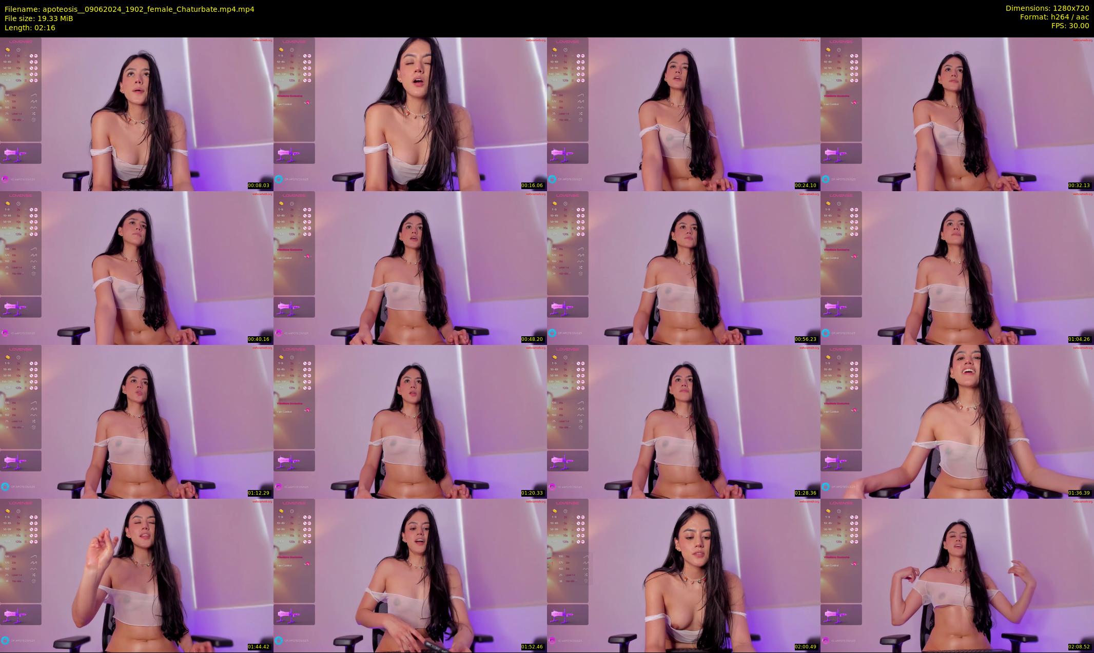 apoteosis_ — 3 minute Chaturbate female cam show recording, 720p, Jun 9, 2024
