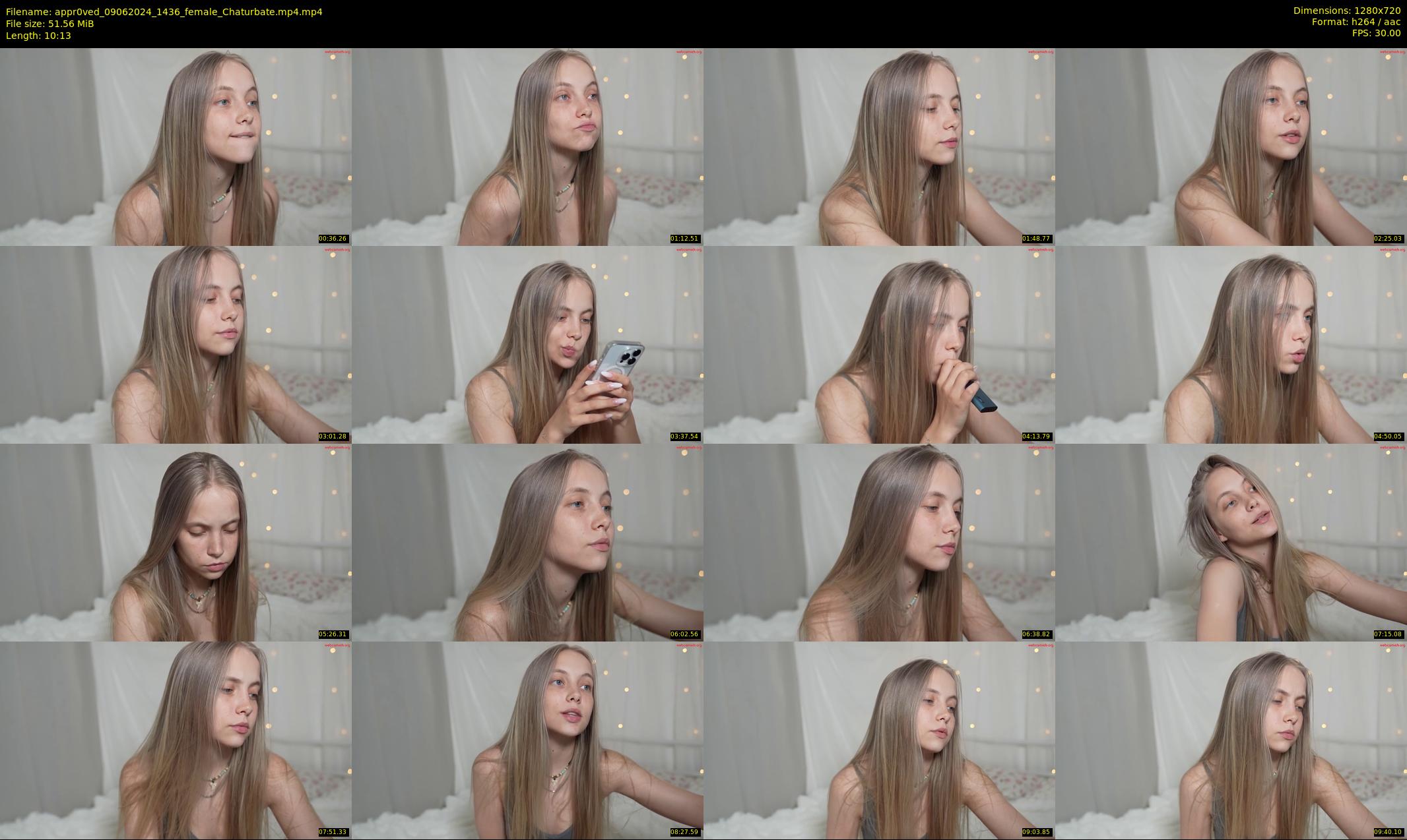 appr0ved — 11 minute Chaturbate female cam show recording, 720p, Jun 9, 2024