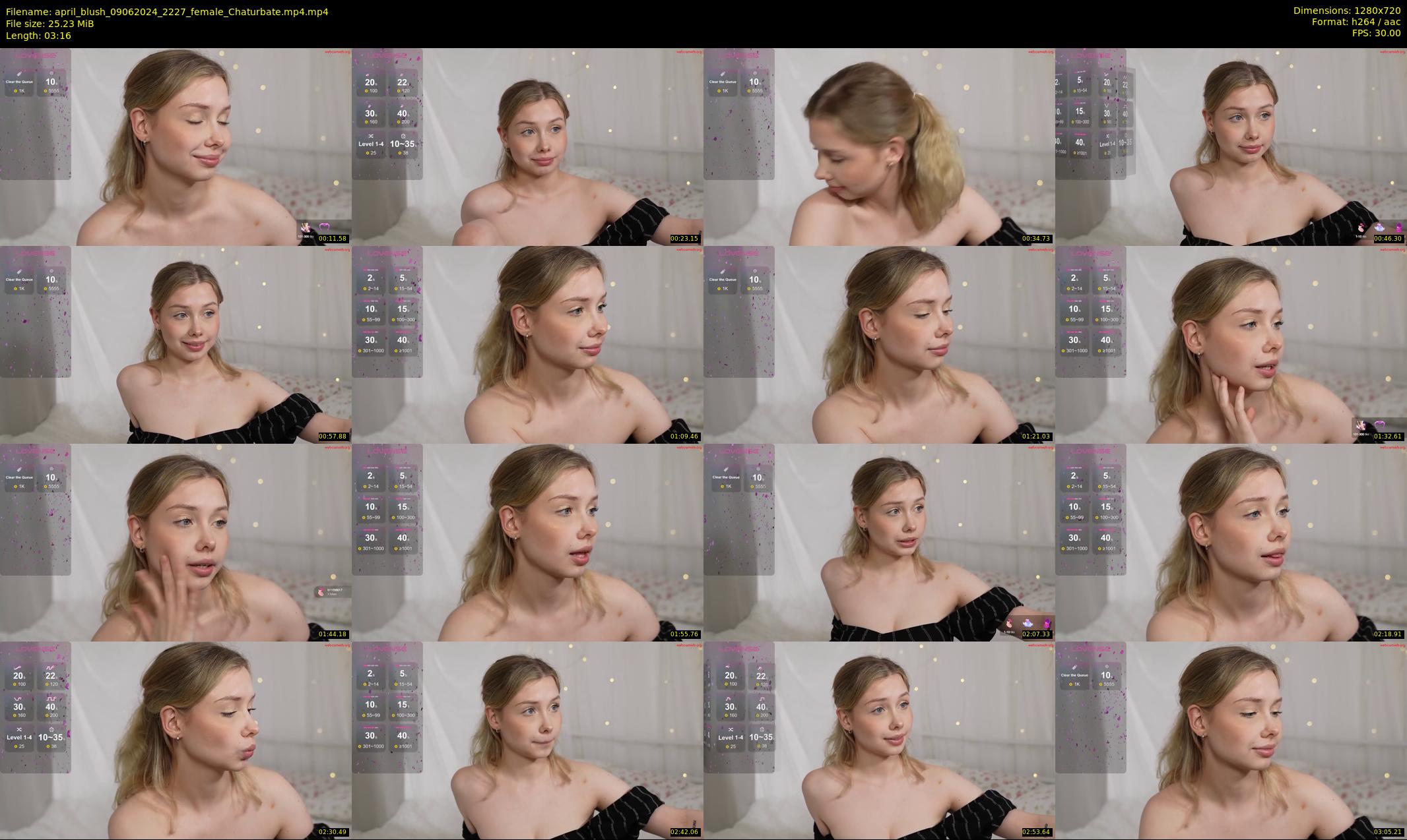 april_blush — 4 minute Chaturbate female cam show recording, 720p, Jun 9, 2024