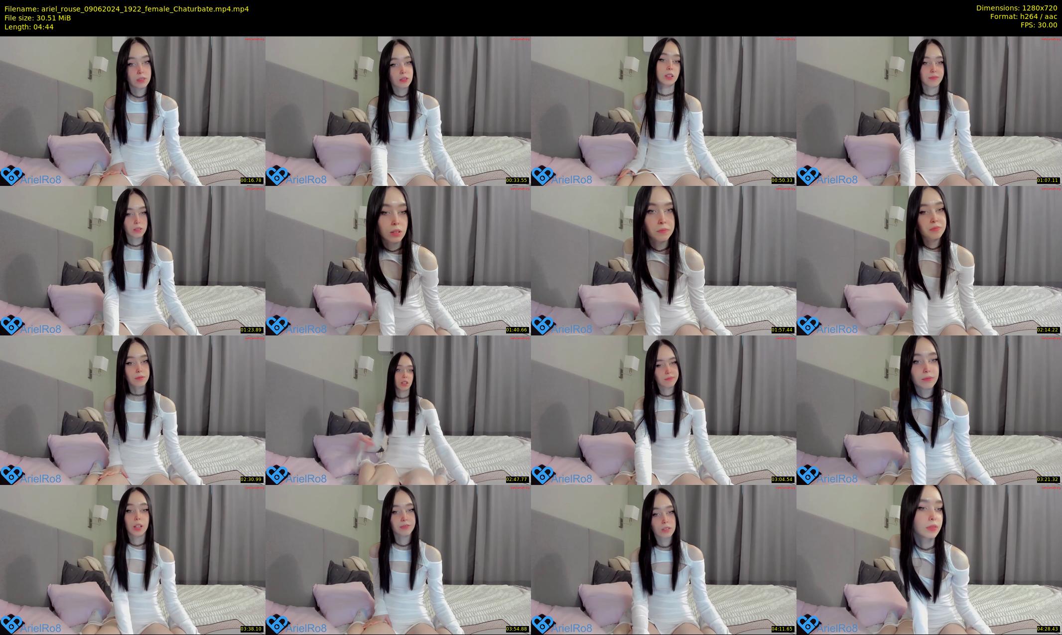 ariel_rouse — 5 minute Chaturbate female cam show recording, 720p, Jun 9, 2024
