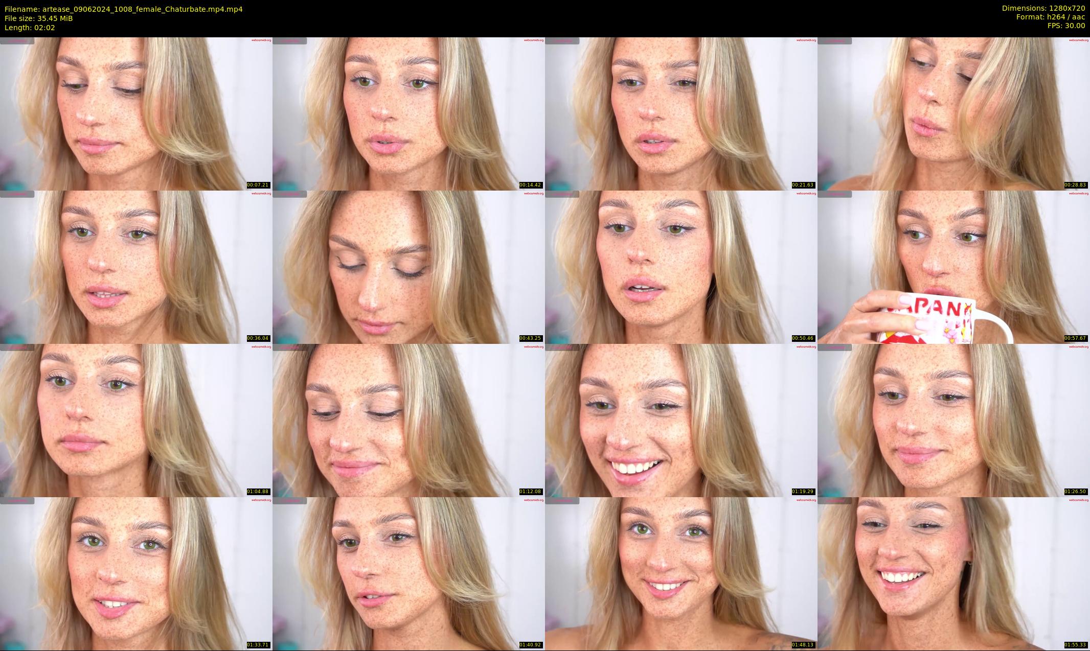 artease — 3 minute Chaturbate female cam show recording, 720p, Jun 9, 2024