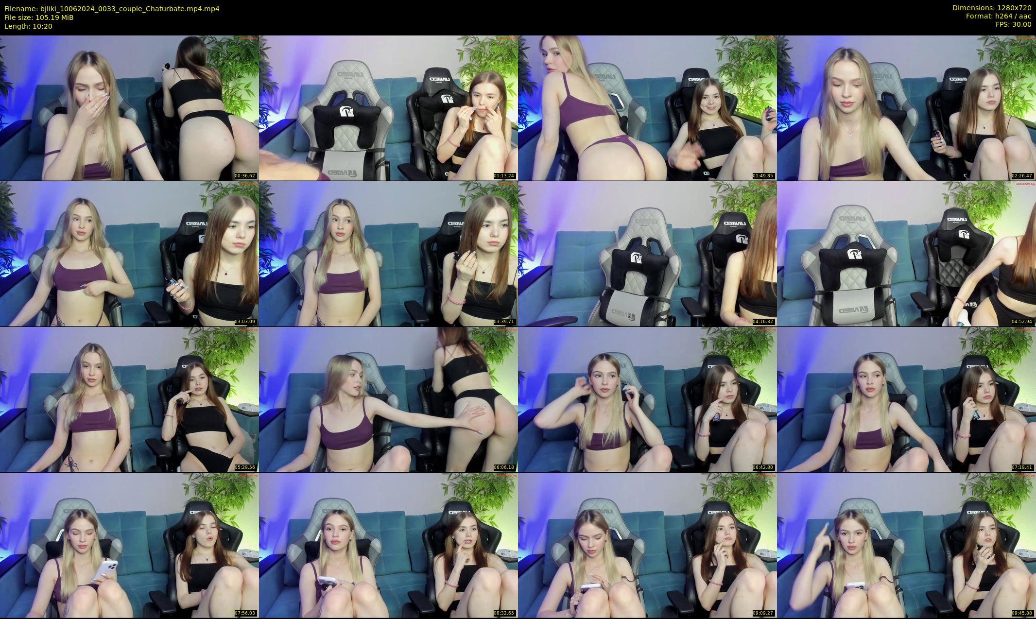 bjliki — 11 minute Chaturbate couple cam show recording, 720p, Jun 10, 2024