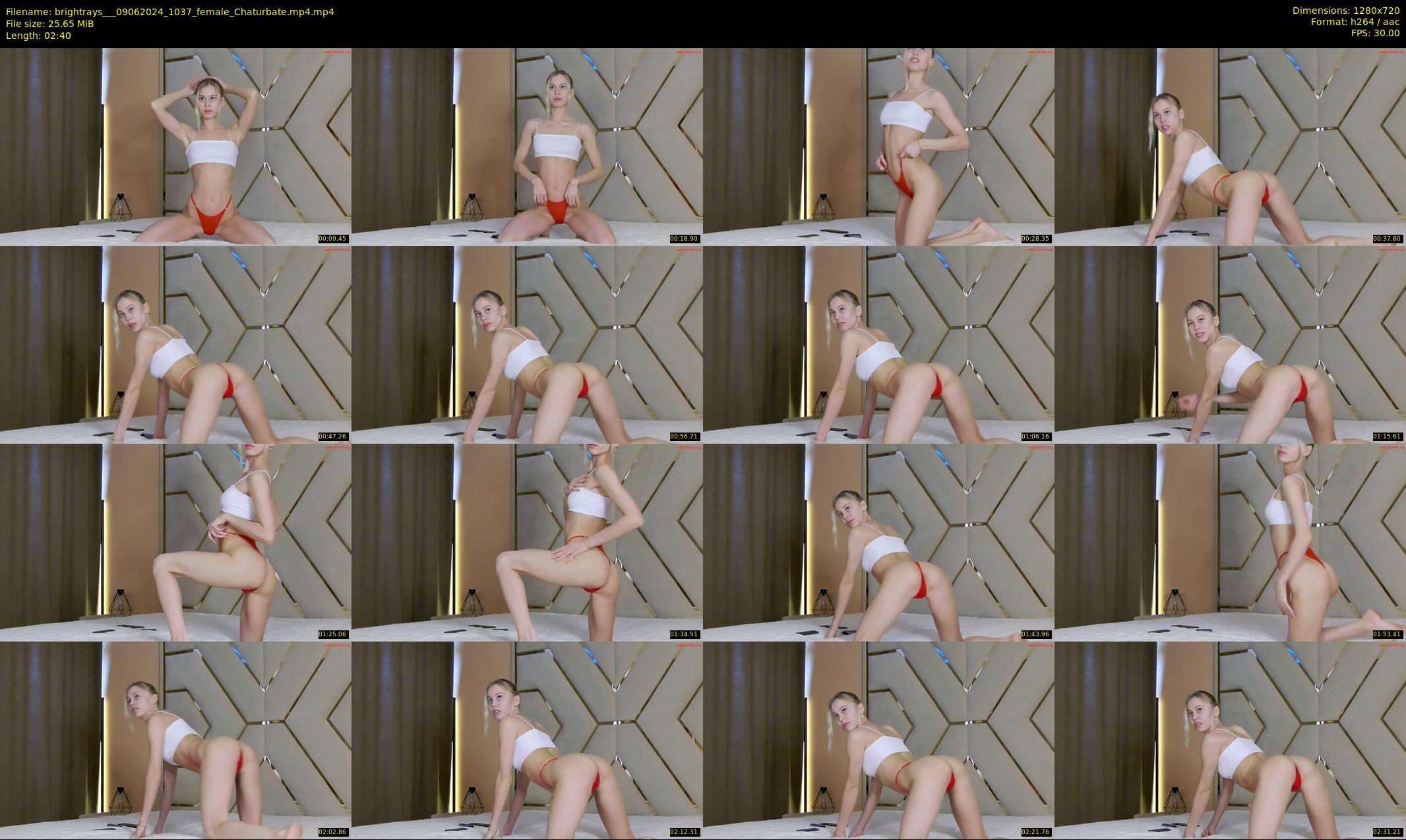 brightrays__ — 3 minute Chaturbate female cam show recording, 720p, Jun 9, 2024