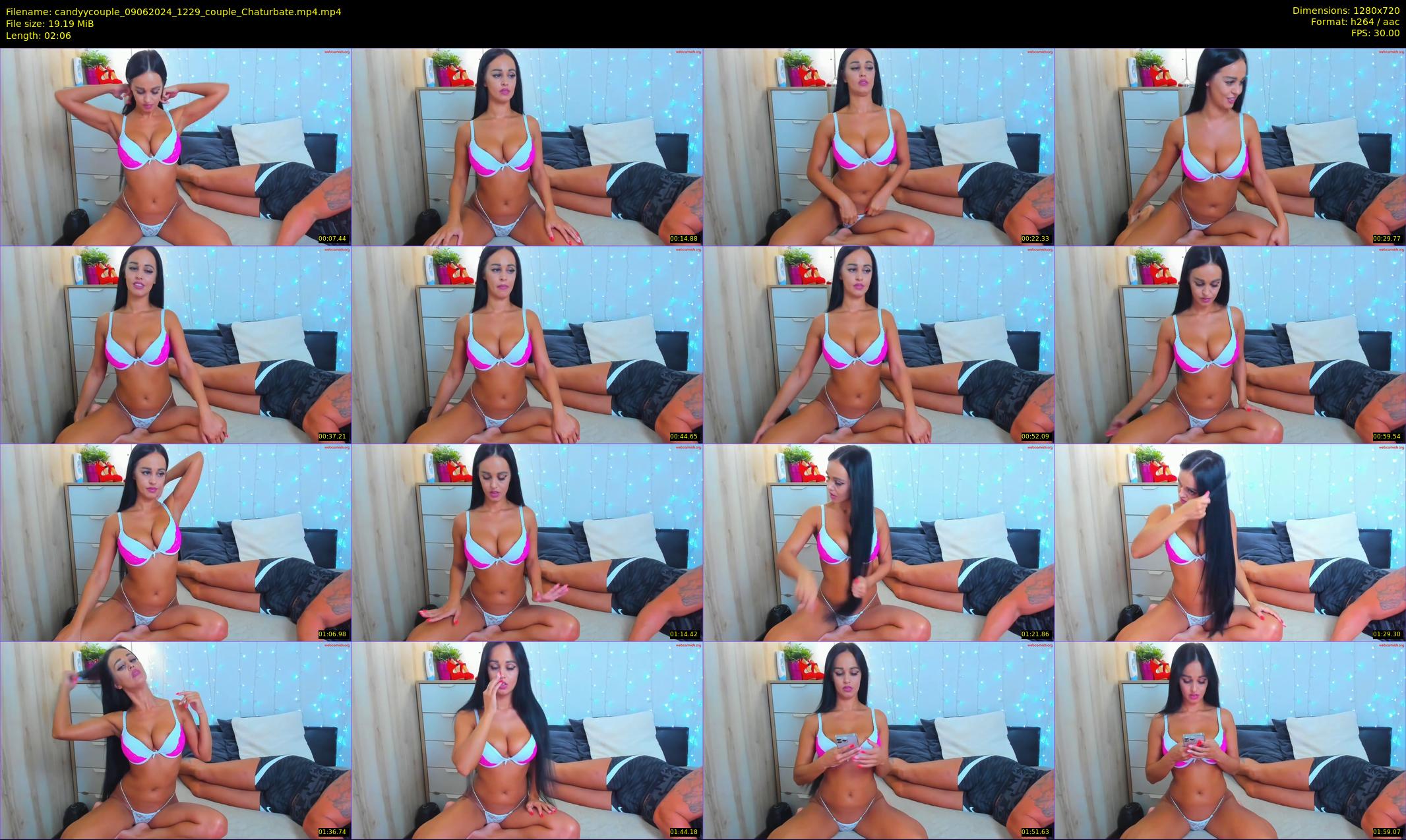candyycouple — 3 minute Chaturbate couple cam show recording, 720p, Jun 9, 2024